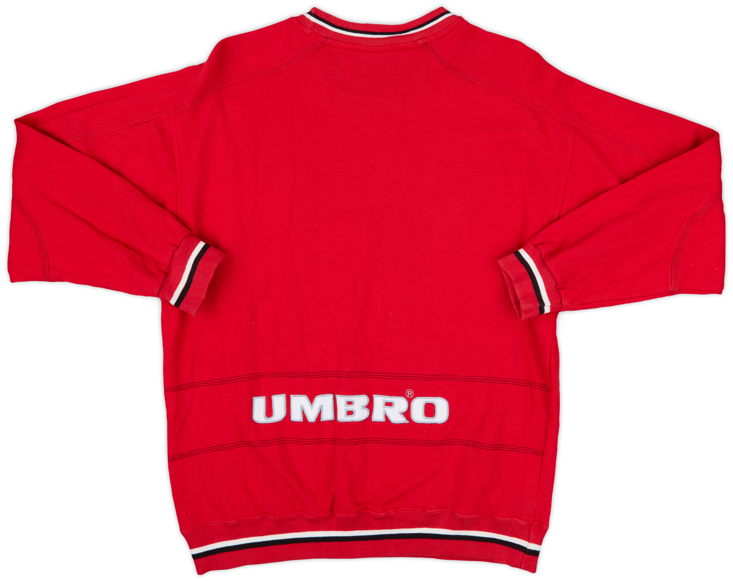 HTH×UMBRO crew sweat red Official Umbro Trainingwear Sweats | Umbro