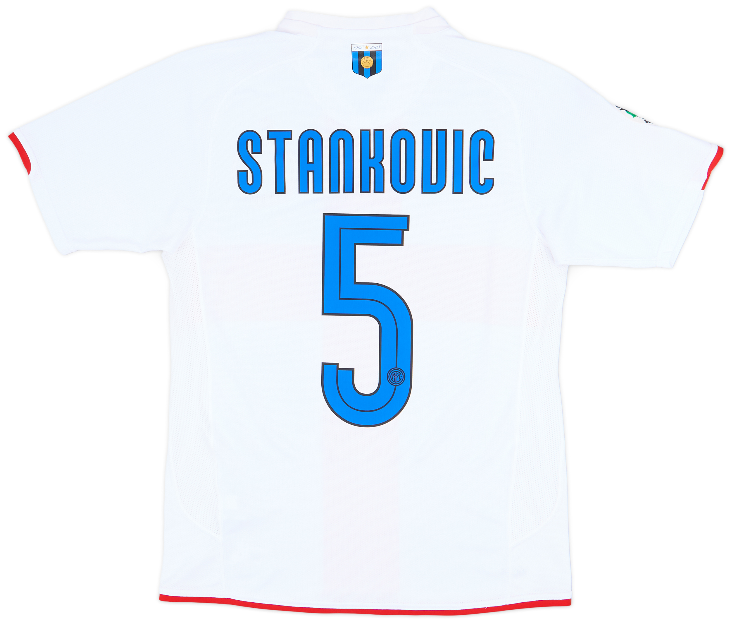 2007-08 Inter Milan Centenary Away Shirt Stankovic #5 - 9/10