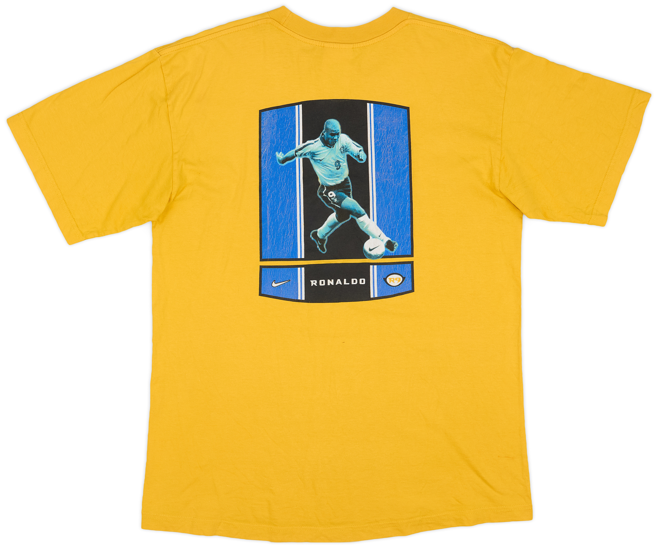 ゼニス新作モデル Ronaldo R9 Nike Brazil 1998-00 Graphic (M) - 6/10 - Tee ウェア
