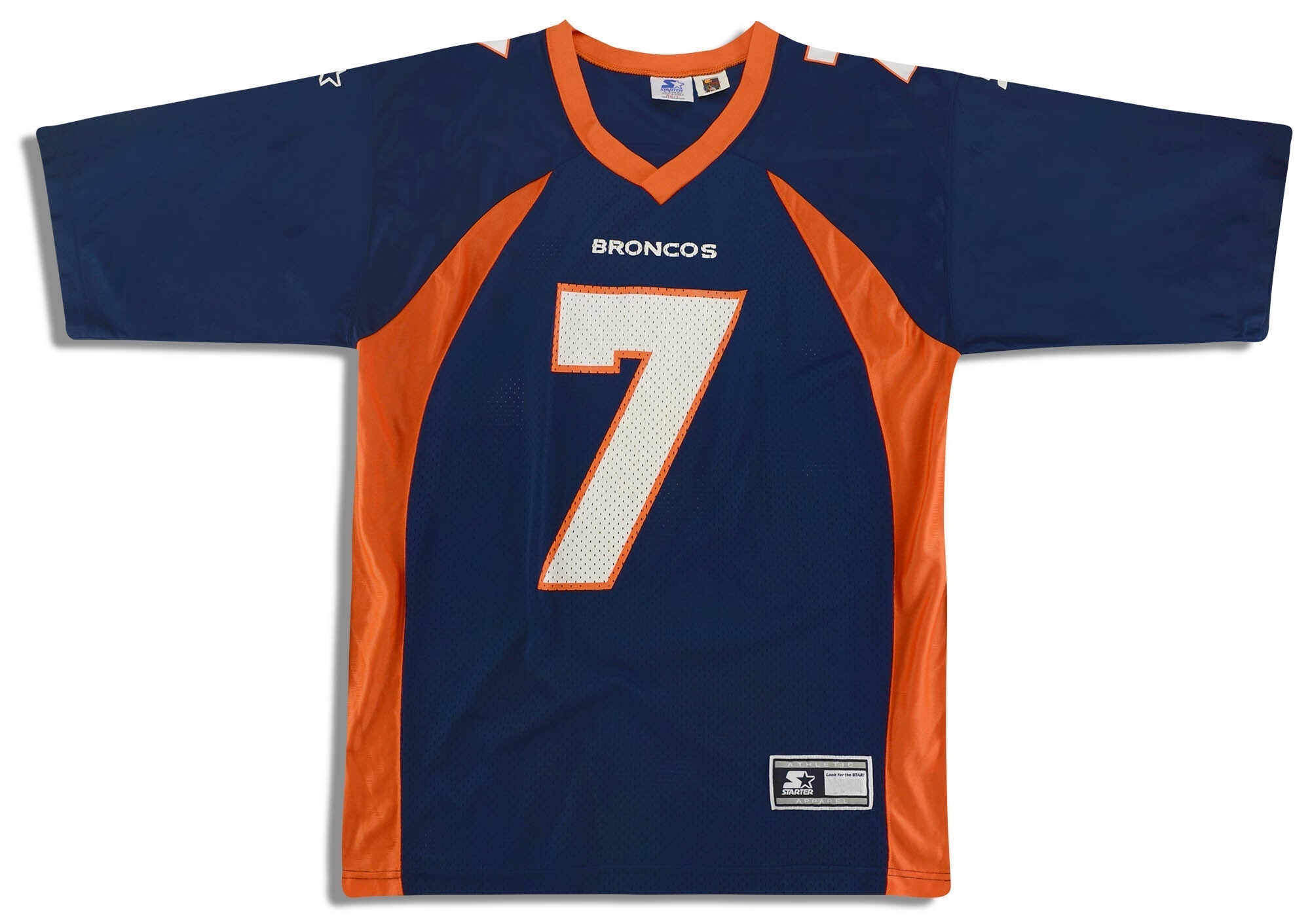 1997-98 Denver Broncos Elway #7 Starter Jersey (Home) L