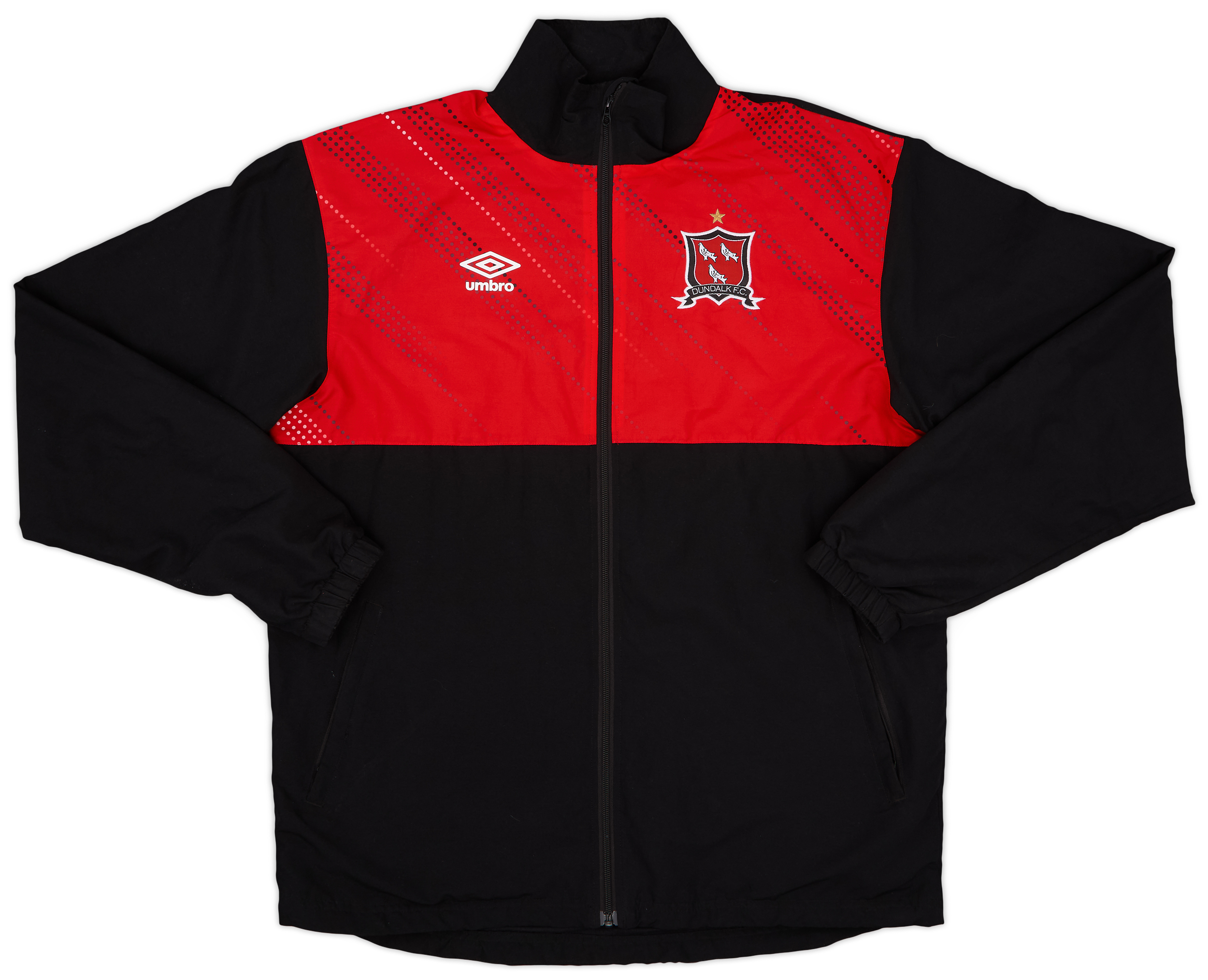 2013-14 Dundalk Umbro Track Jacket - 8/10 - (XL)