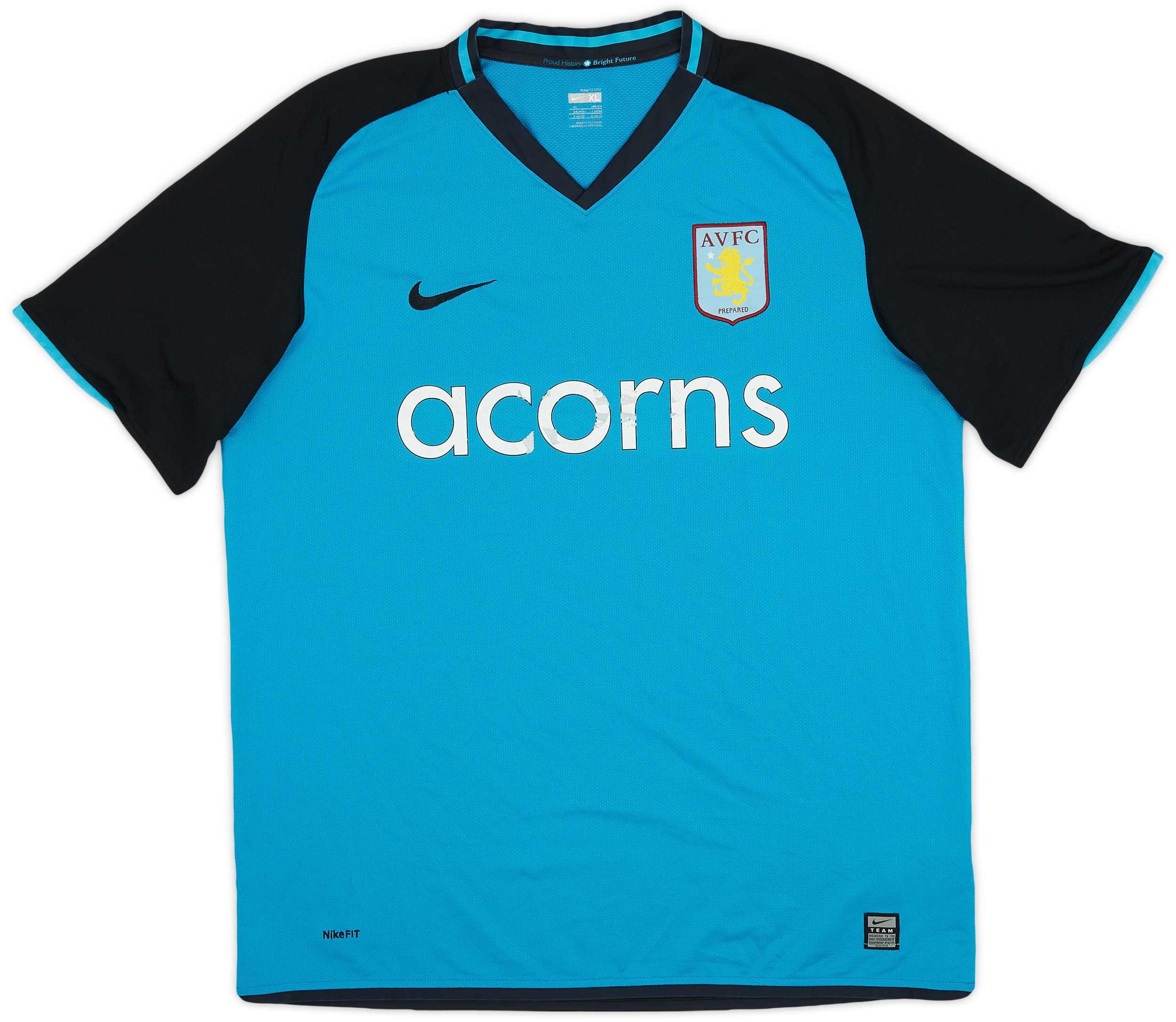 2008-09 Aston Villa Away Shirt - 4/10 - (XL)
