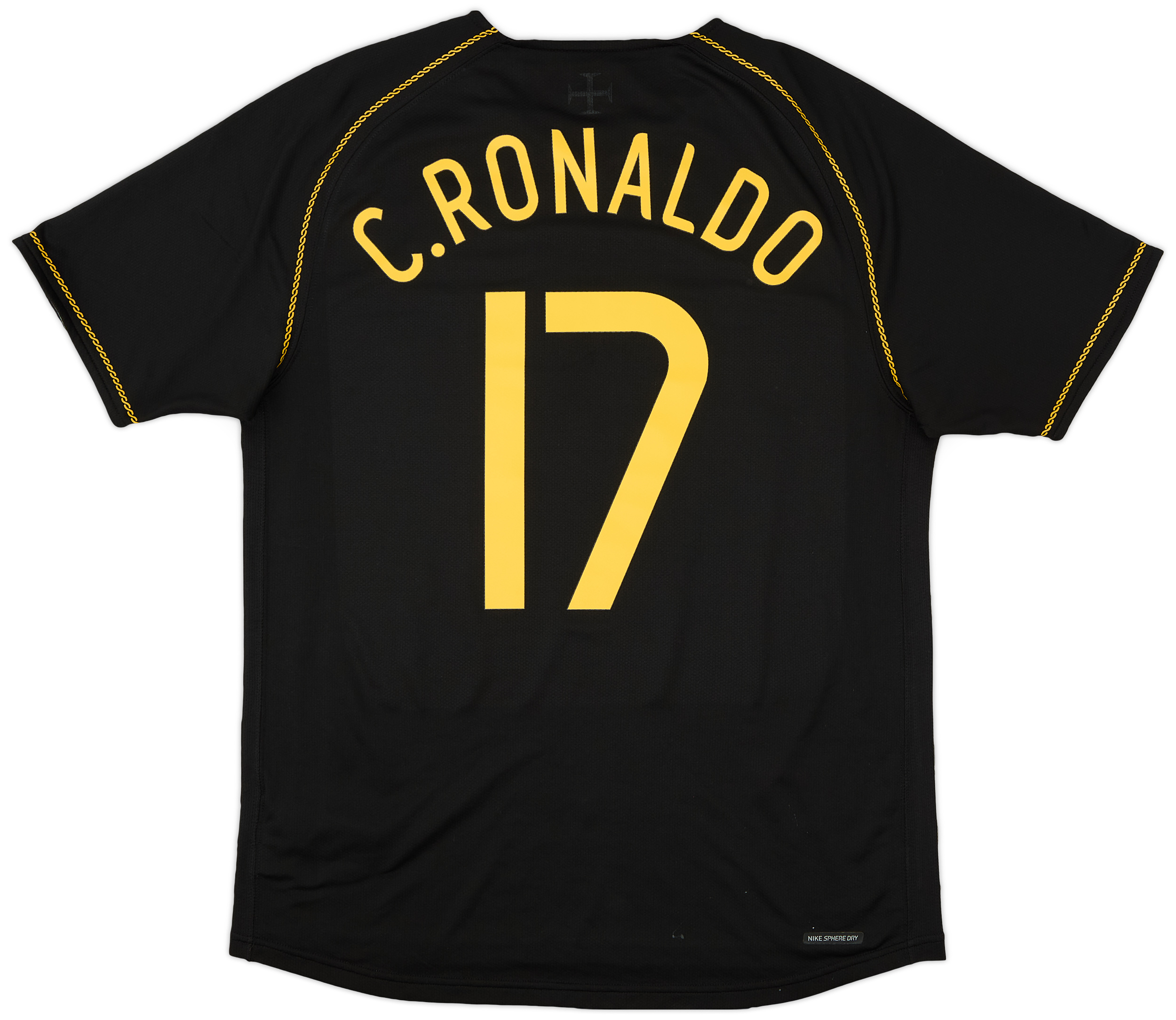 NIKE ポルトガル代表 C.RONALDO #17 2008 AWAY L 白 2008/09 Portugal Away Jersey #7 Ronaldo XL Nike Soccer Euro