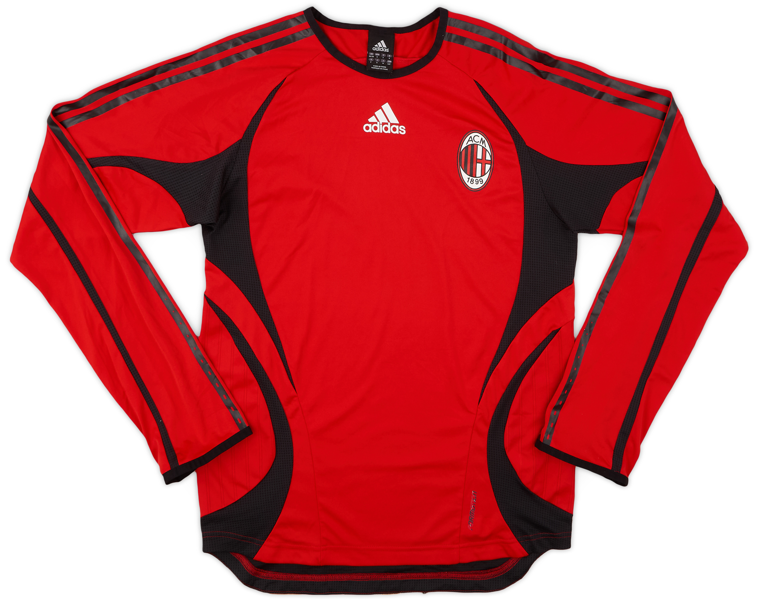2006-07 AC Milan adidas Formotion Training L/S Shirt - 8/10 2006-07 AC Milan adidas Formotion Training L/S Shirt - 8/10