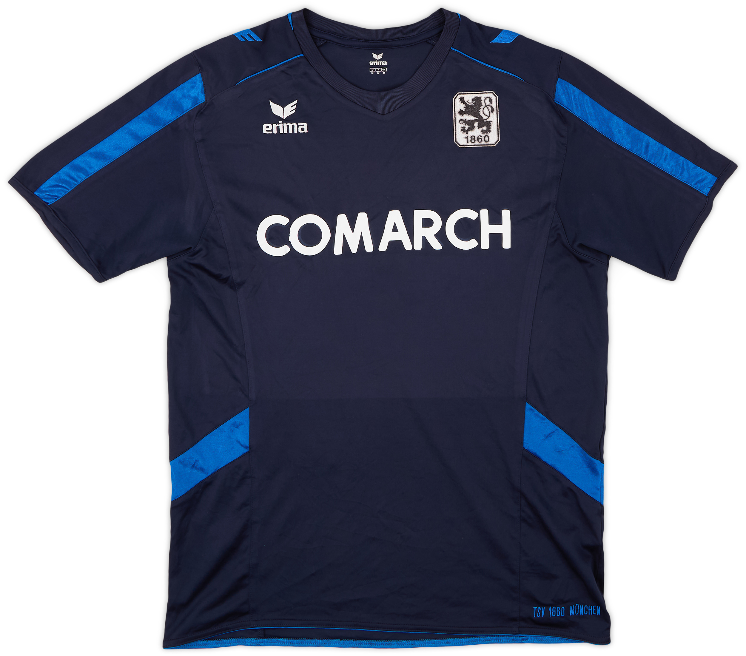 TSV 1860 München シャツ Lotto サッカーシャツ Lotto 1860 München 1994 1995 Home Long Sleeve Football Shirt