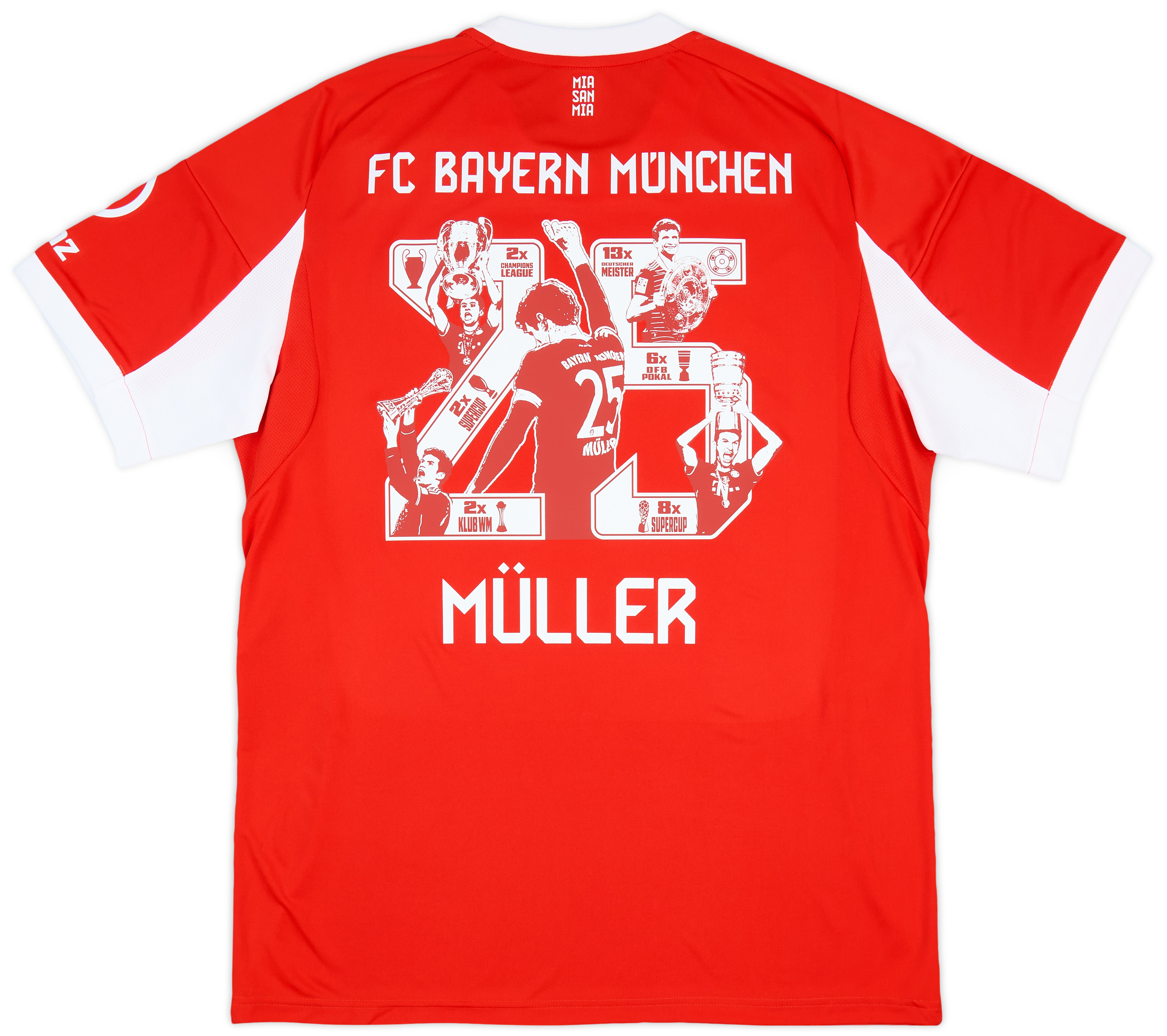 FC Bayern Munchen MÜLLER 25番シャツ Mサイズ FC Bayern Munchen