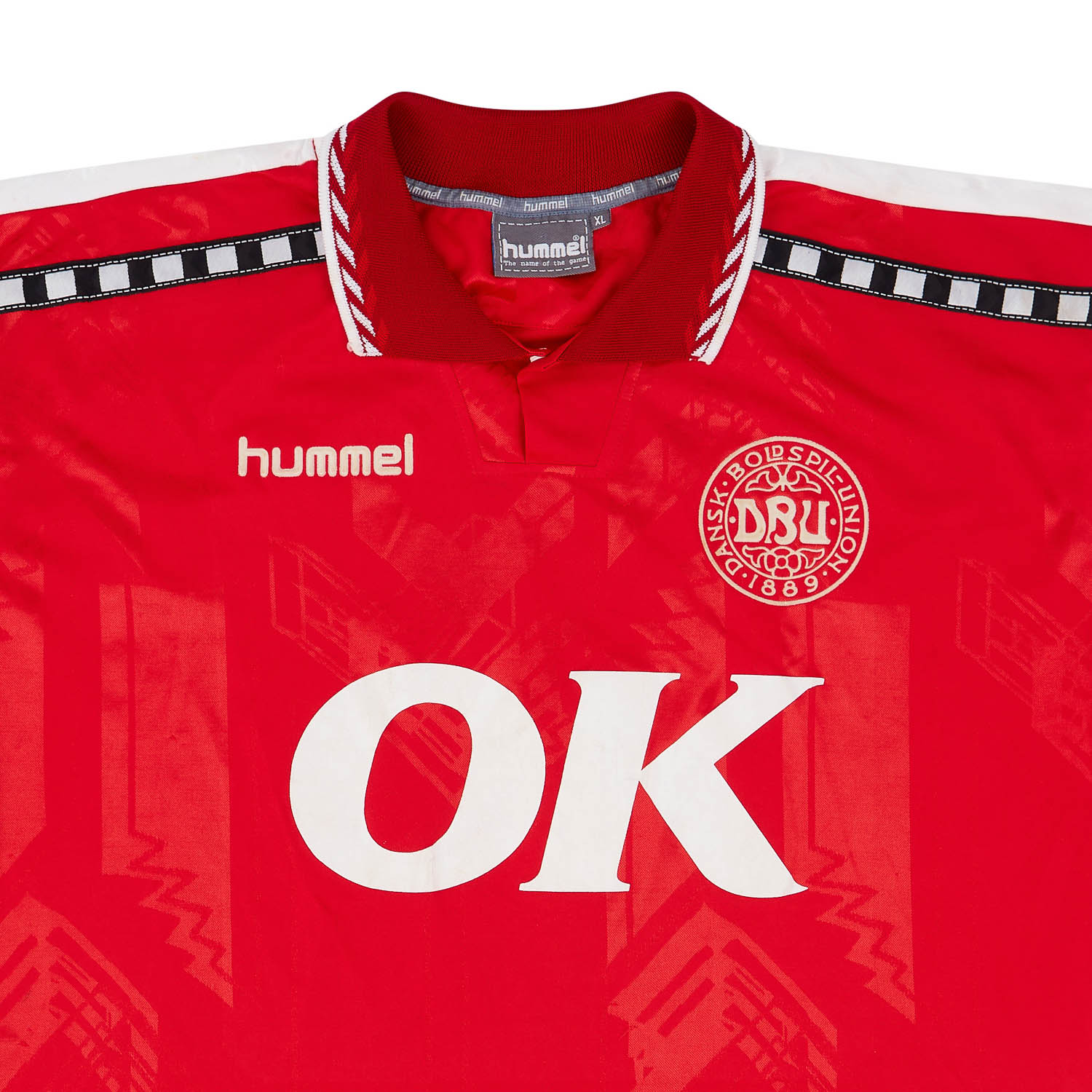 1998-99 Denmark Match Issue Home Shirt #2 (Colding)