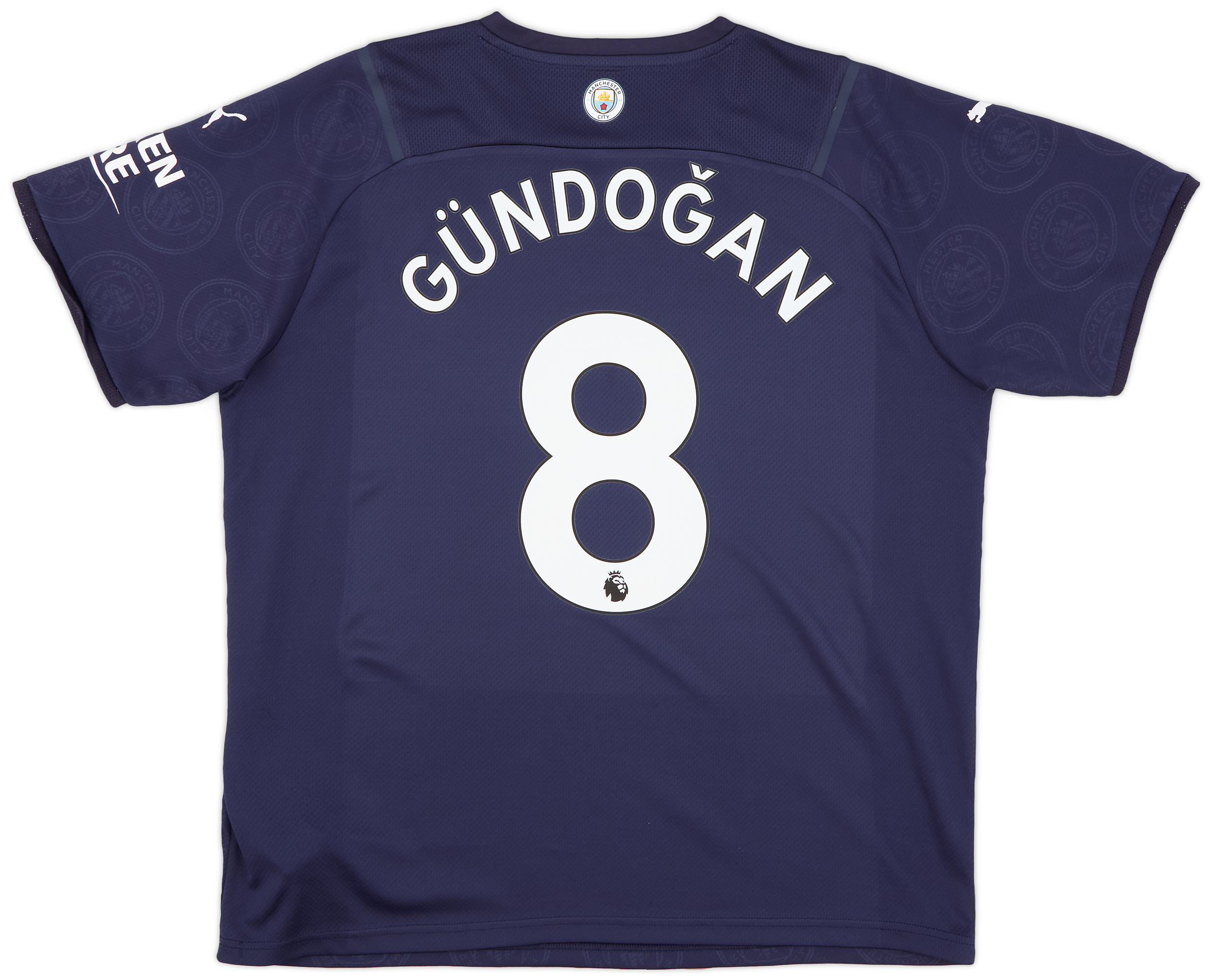 2021-22 Manchester City Third Shirt Gundogan #8 - 8/10 - (XL)