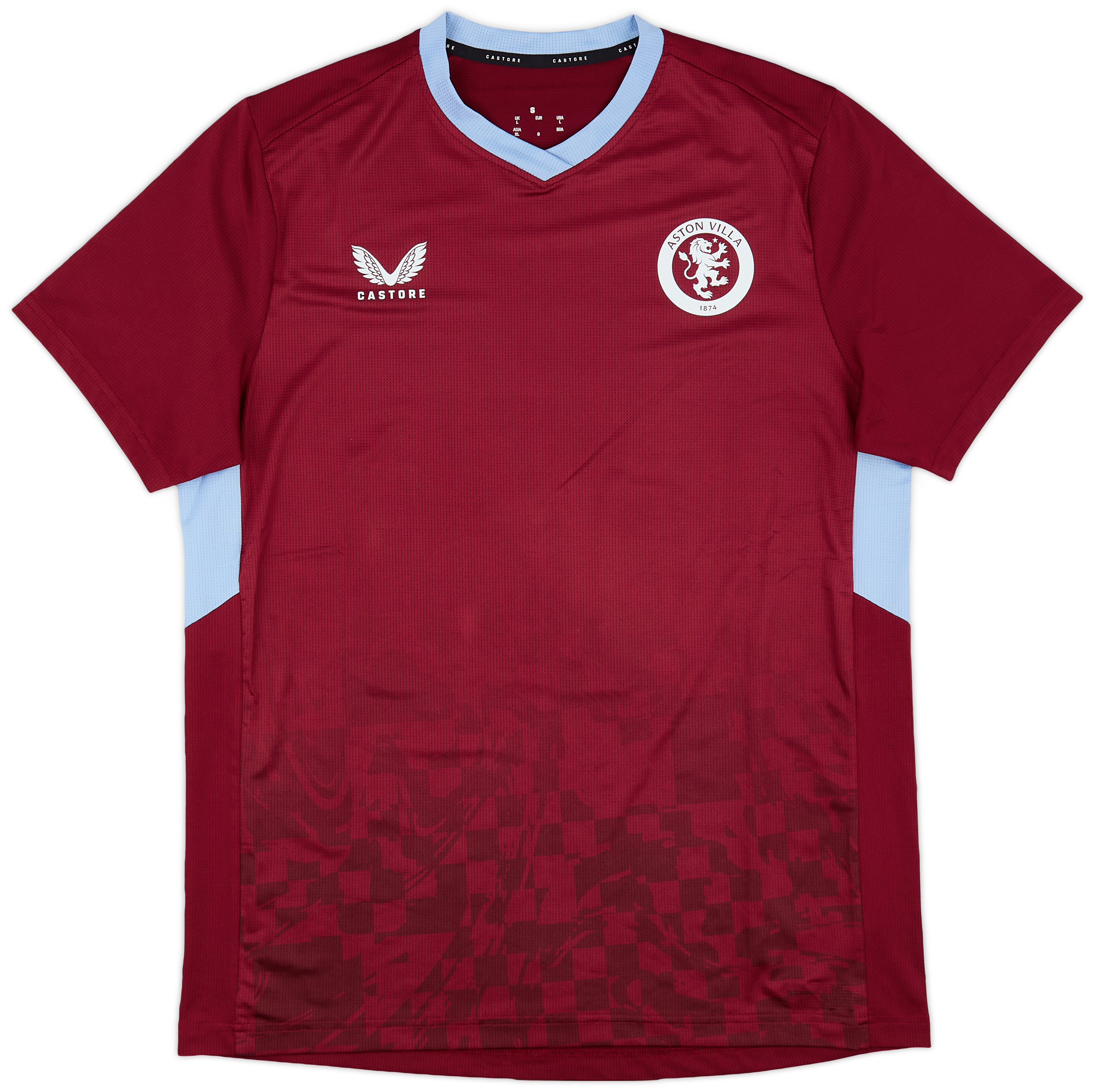 2022-23 Aston Villa Castore Training Shirt - 8/10 - (L)