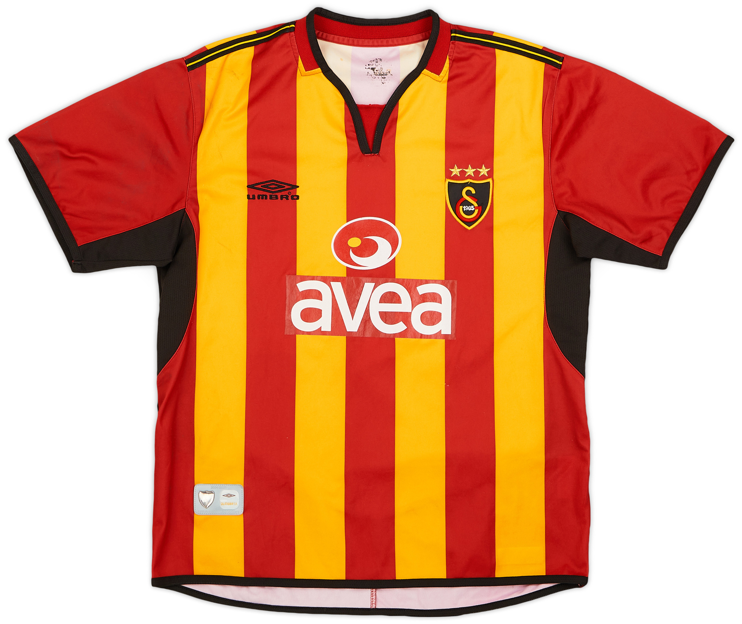 2003-04 Galatasaray Home Shirt De Boer #5 - 7/10 - (XXL