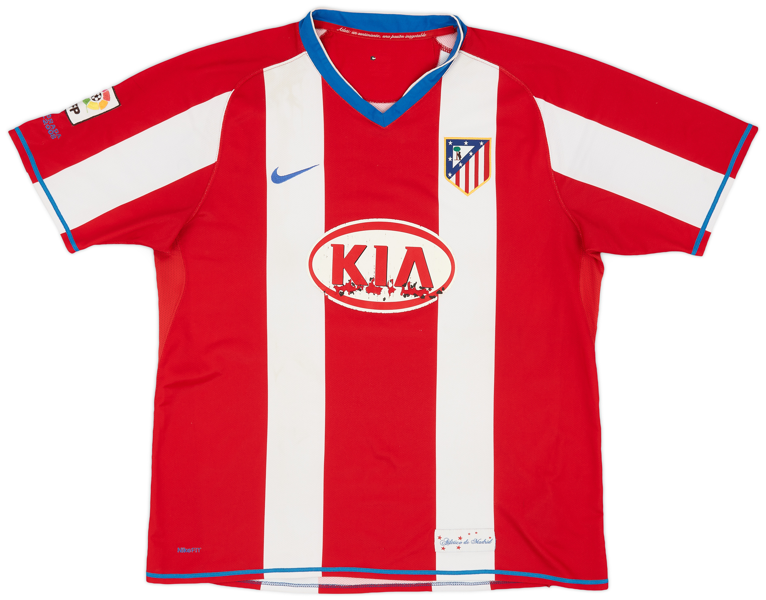 Maillot Atletico Madrid 2007-2008 – Nike, Taille M – NEUF Avec étiquettes