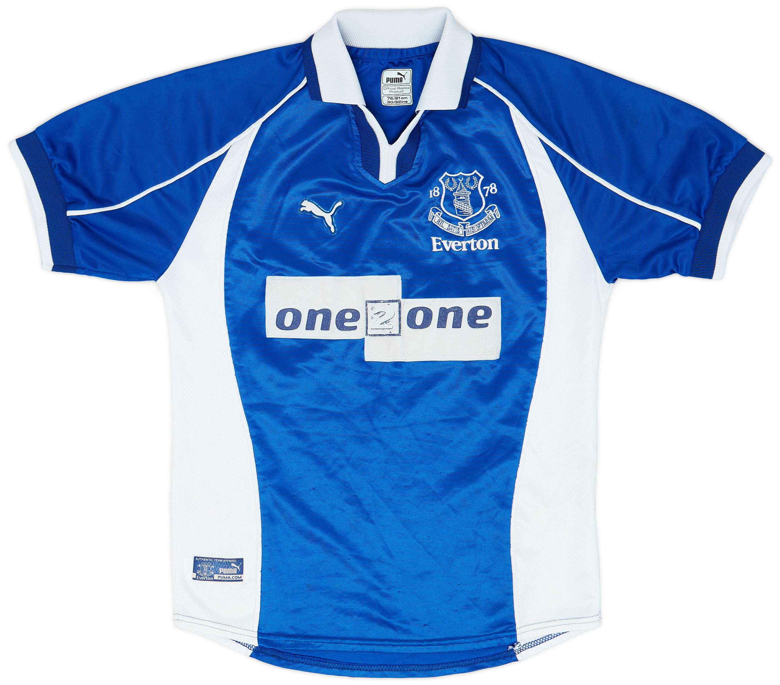 2000 02 Everton Home Shirt 6 10 M.Boys