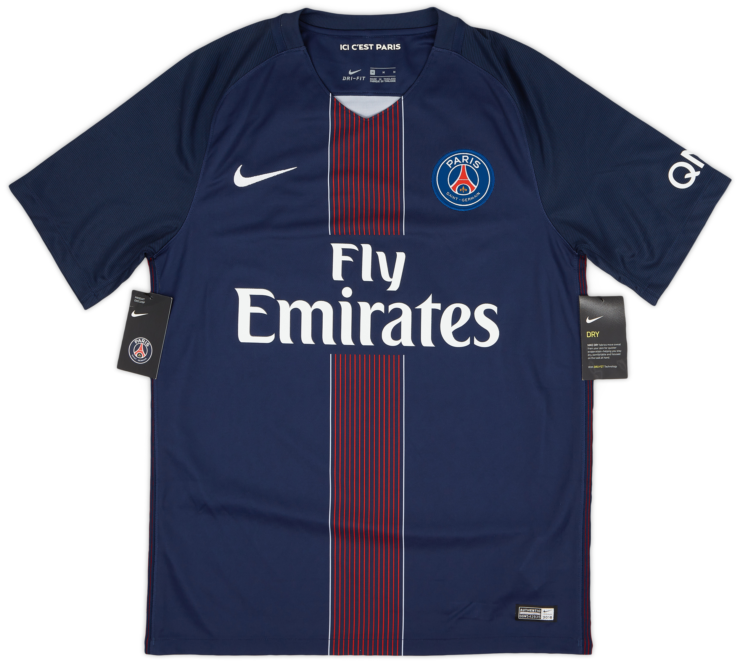 2016 17 Paris Saint Germain Home Shirt Draxler 23 M