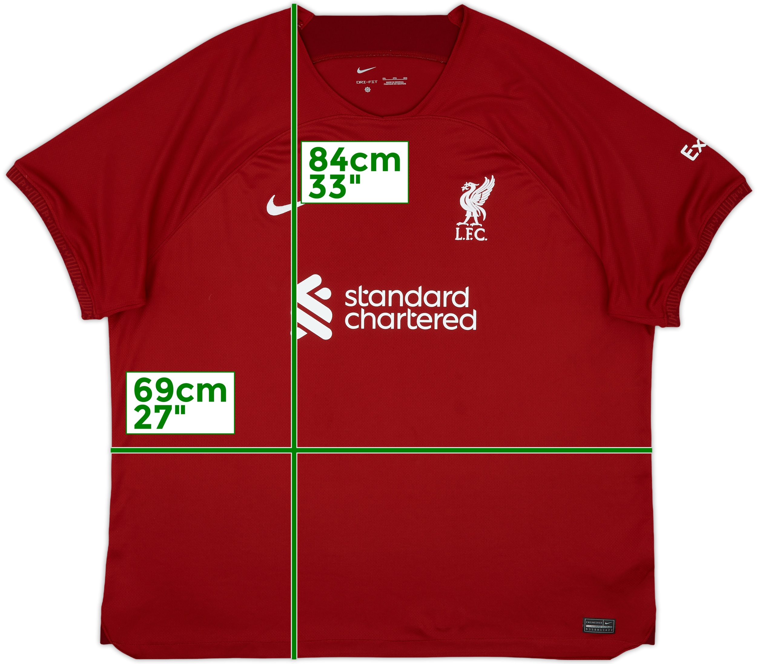 2022-23 Liverpool Home Shirt Firmino #9 - 9/10 - (3XL) 2022-23 Liverpool Home Shirt Firmino #9 - 9/10 - (3XL)