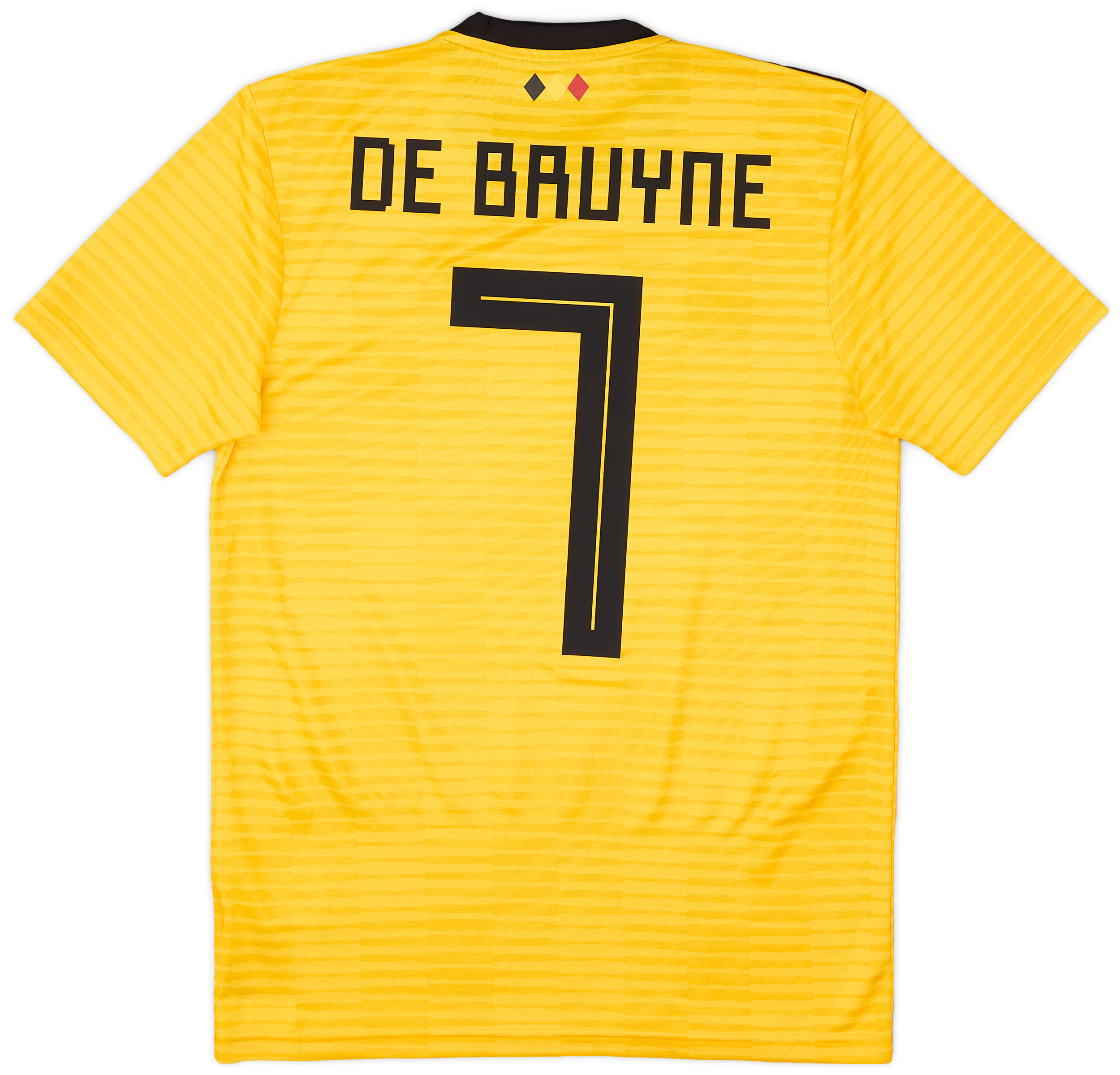 2018-19 Belgium Away Shirt De Bruyne #7 - 9/10 - (S)