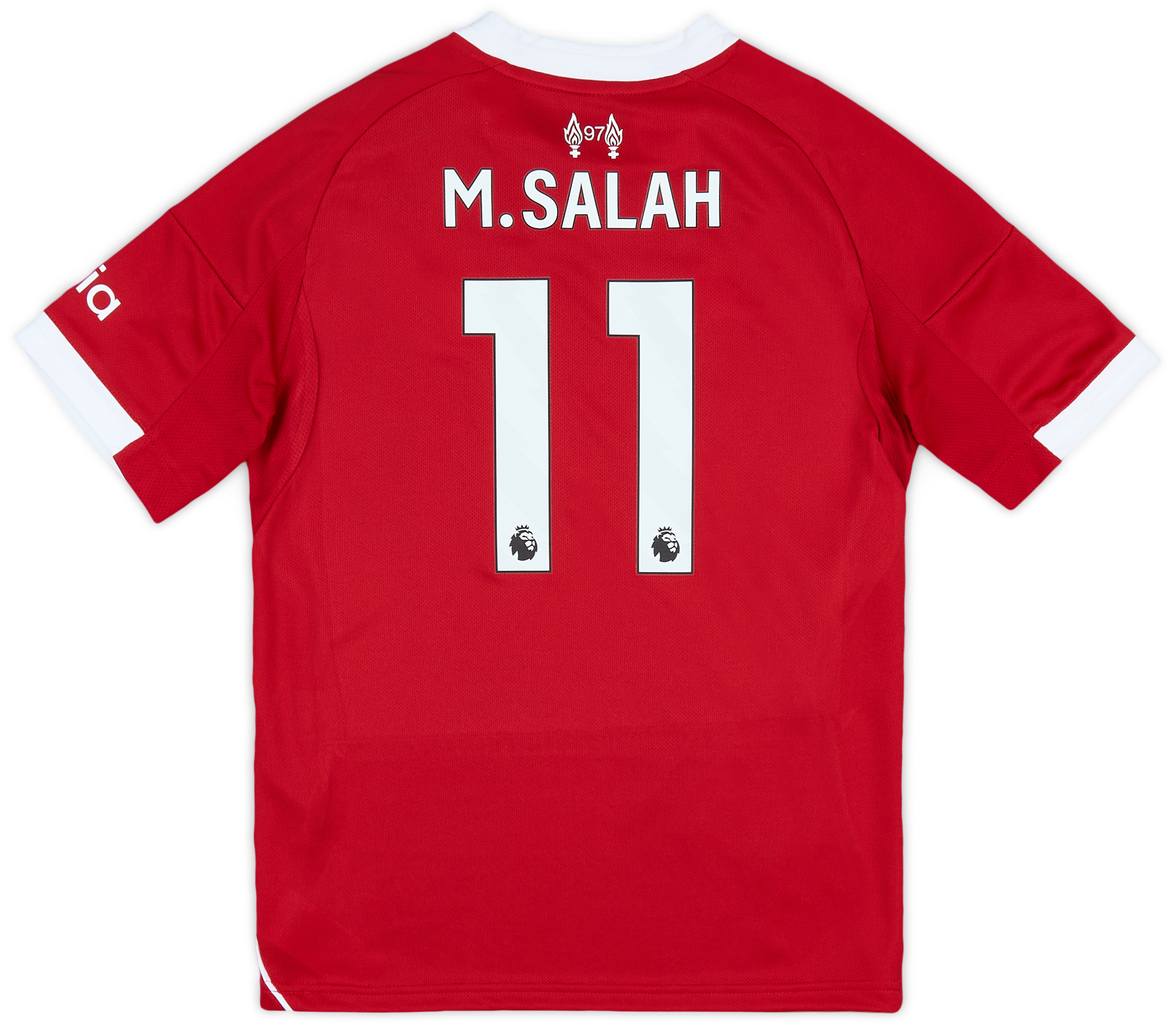 Liverpool M.SALAH 11 2020-21ホーム 2021-22 Liverpool Home Shirt M.Salah #11 - 8/10 - (S)