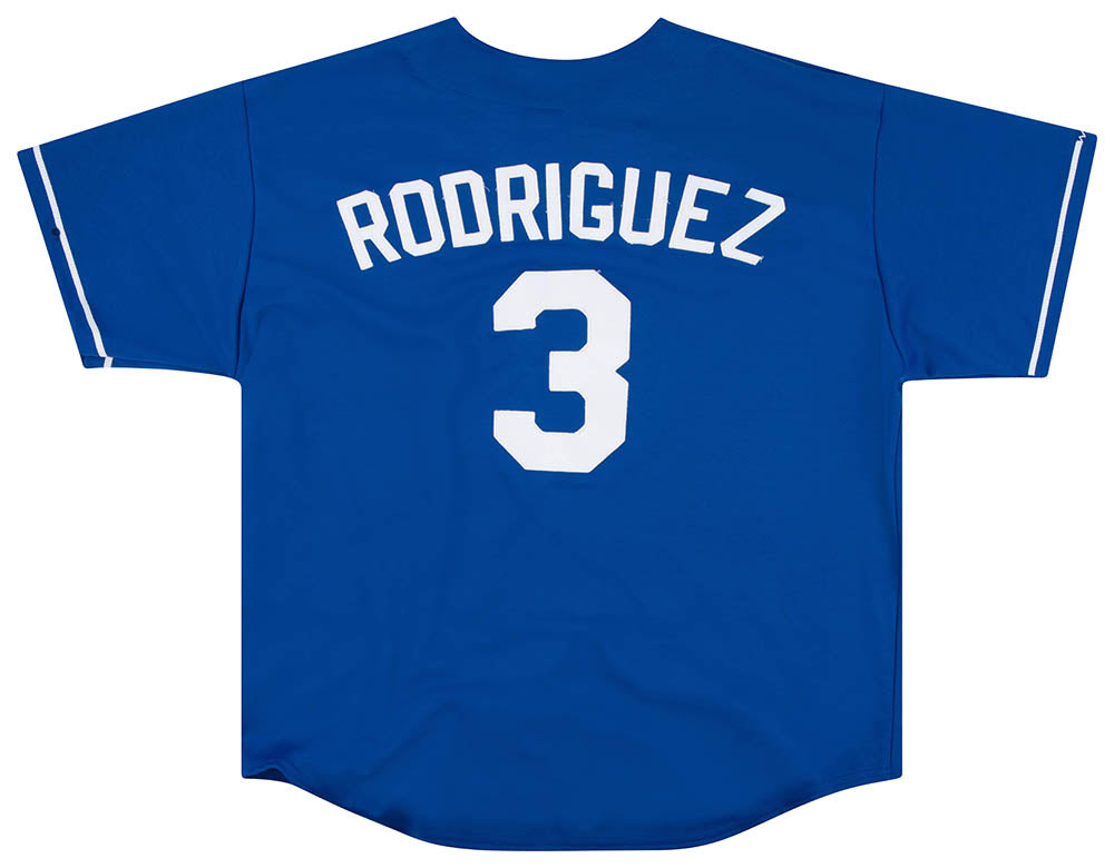2003 Texas Rangers Rodriguez #3 Majestic Jersey (Alternate) XXL 2003 Texas Rangers Rodriguez #3 Majestic Jersey (Alternate) XXL