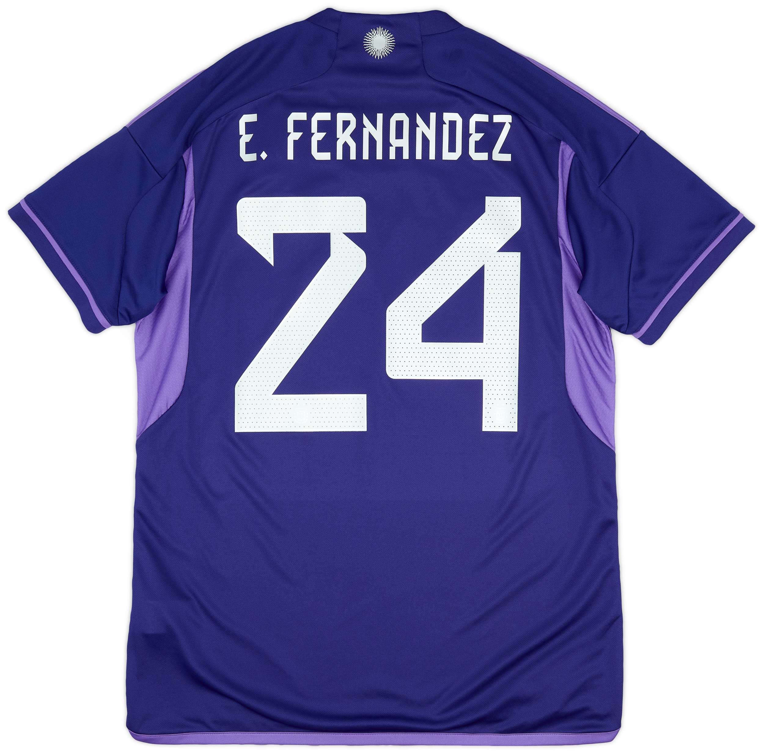 2022-23 Argentina Away 'vs Poland' Shirt E.Fernandez #24