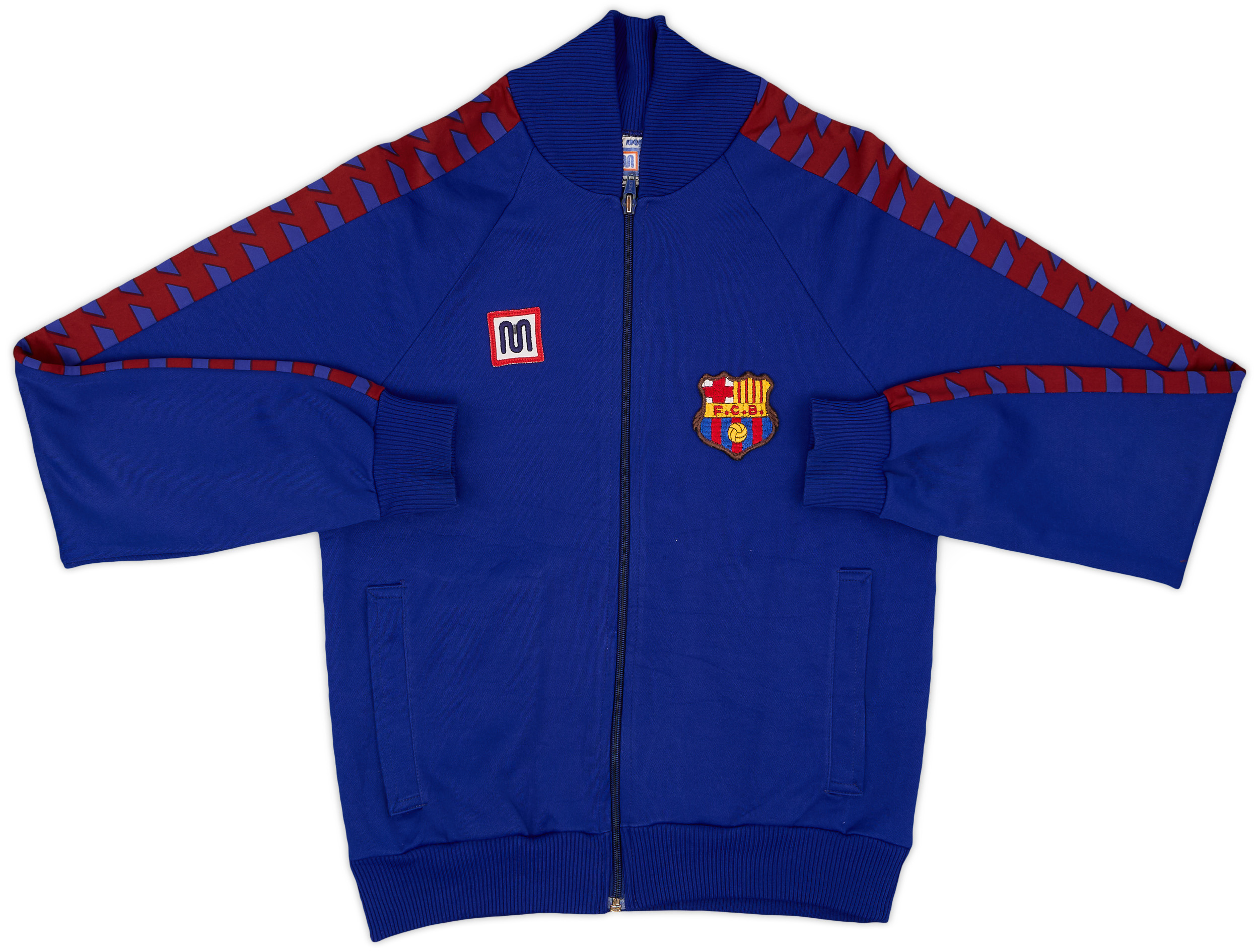 FC Barcelona ジャージ　M 1984-89 Barcelona Meyba Track Jacket - 7/10 - (XS)