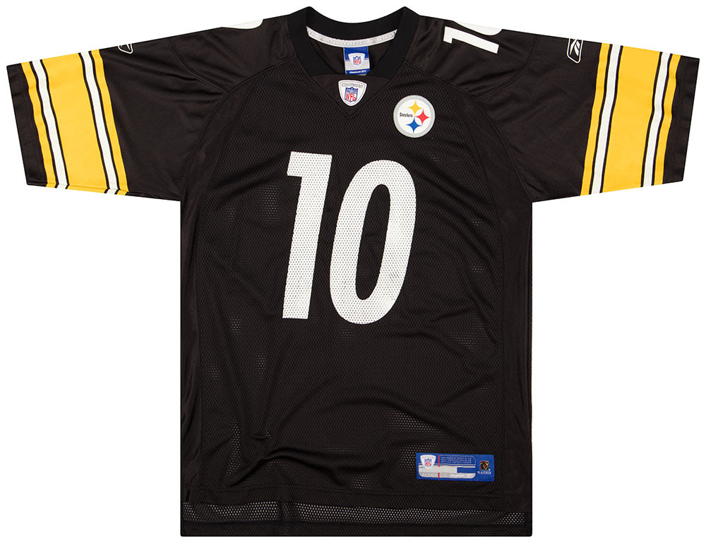 2006 Pittsburgh Steelers Holmes #10 Reebok On Field Jersey (Home) L