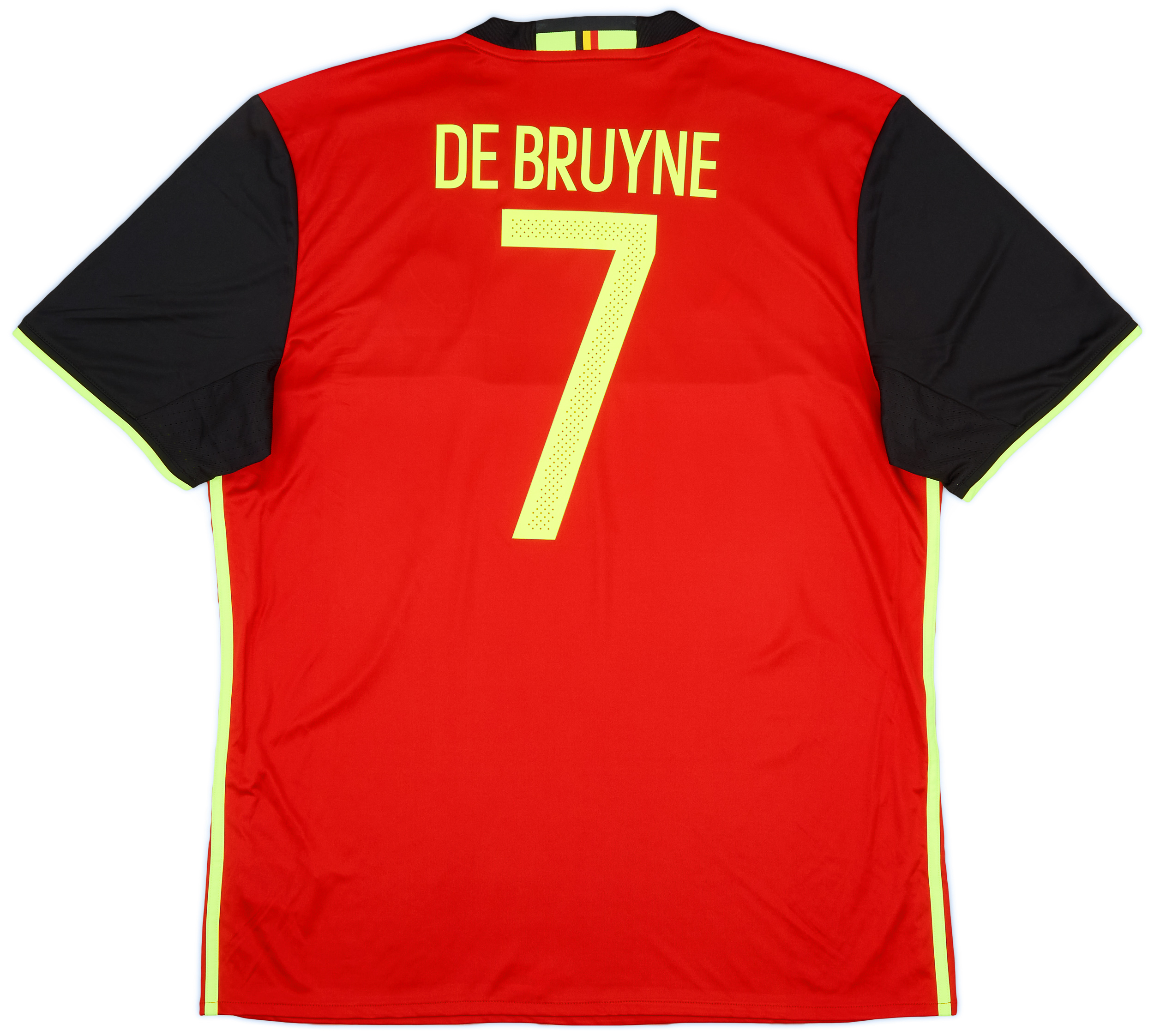 2016-17 Belgium Home Shirt De Bruyne #7 - 6/10 - (XL)