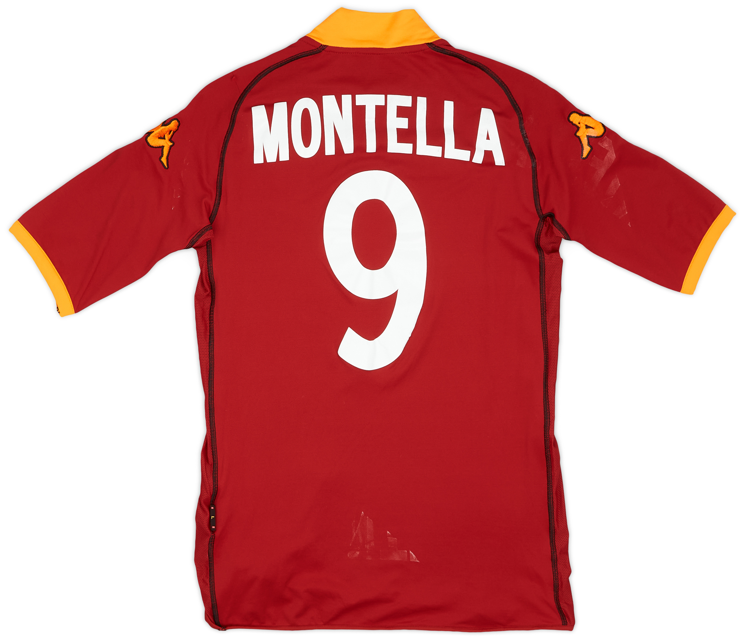 Copa Maillot rétro AS Rome Montella 9 domicile 2001-2002