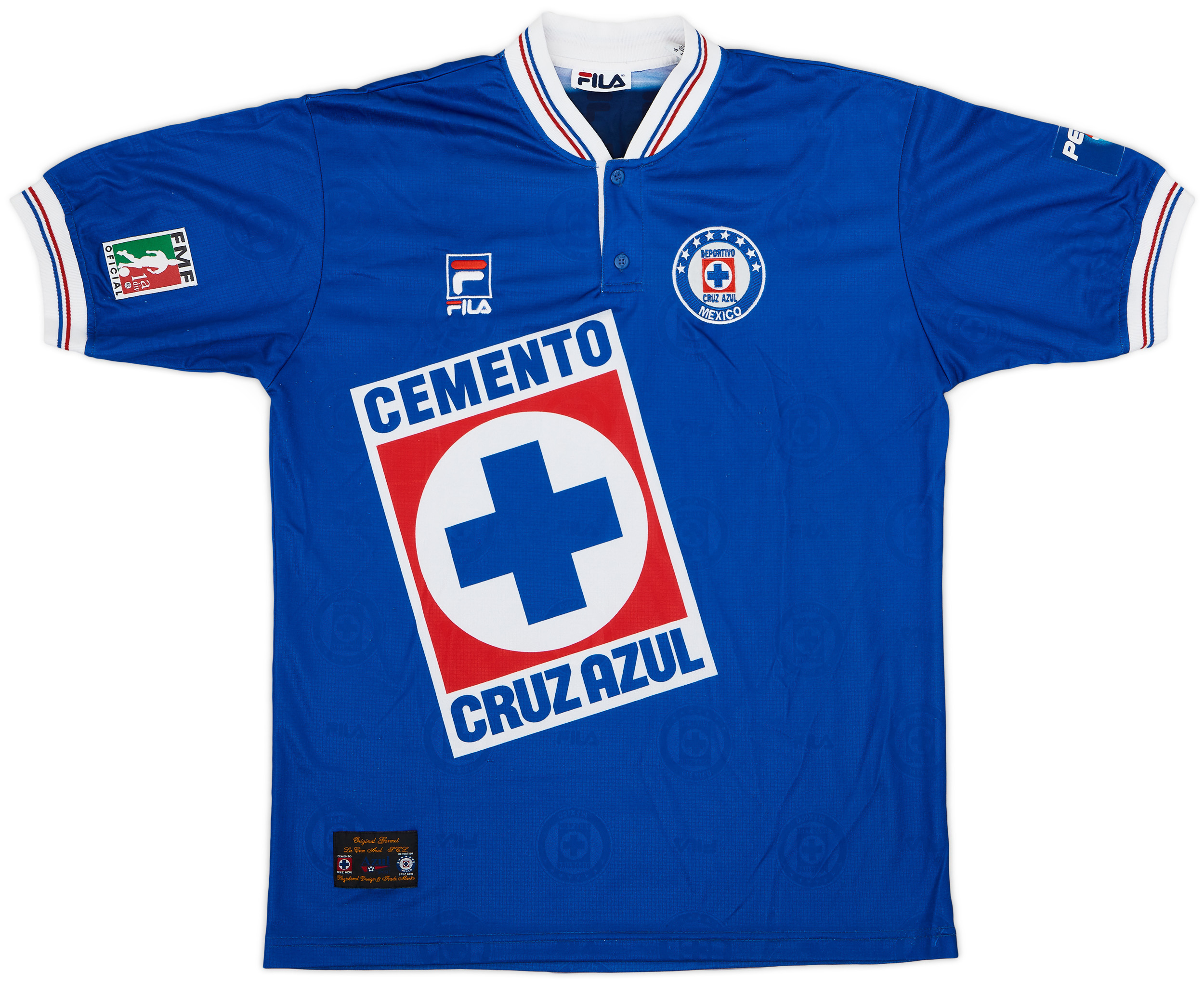 1998-99 Cruz Azul Home Shirt - 8/10 - (L) 1998-99 Cruz Azul Home Shirt - 8/10 - (L)