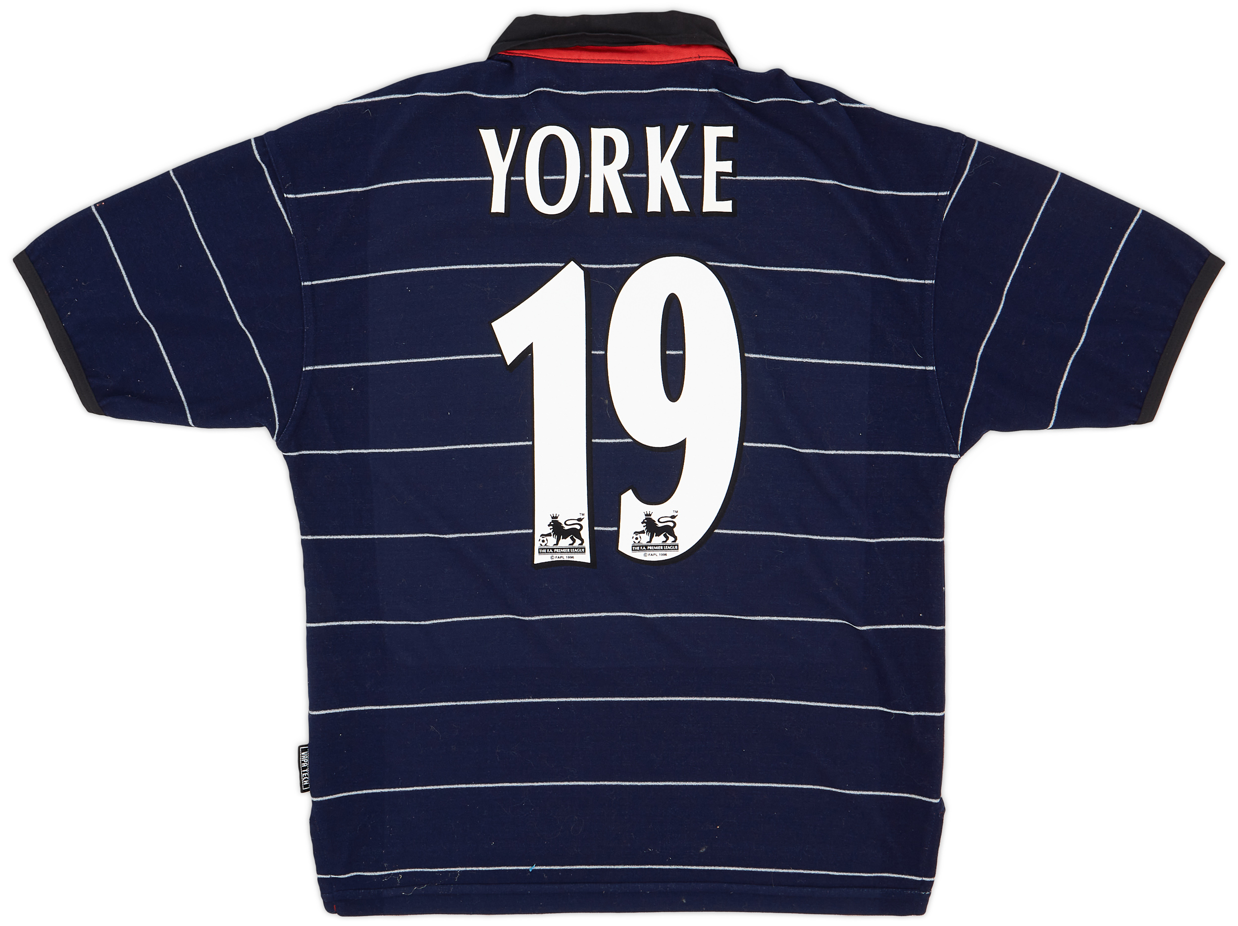 1999-00 Manchester United Away Shirt Yorke #19 - 8/10 - (Y)