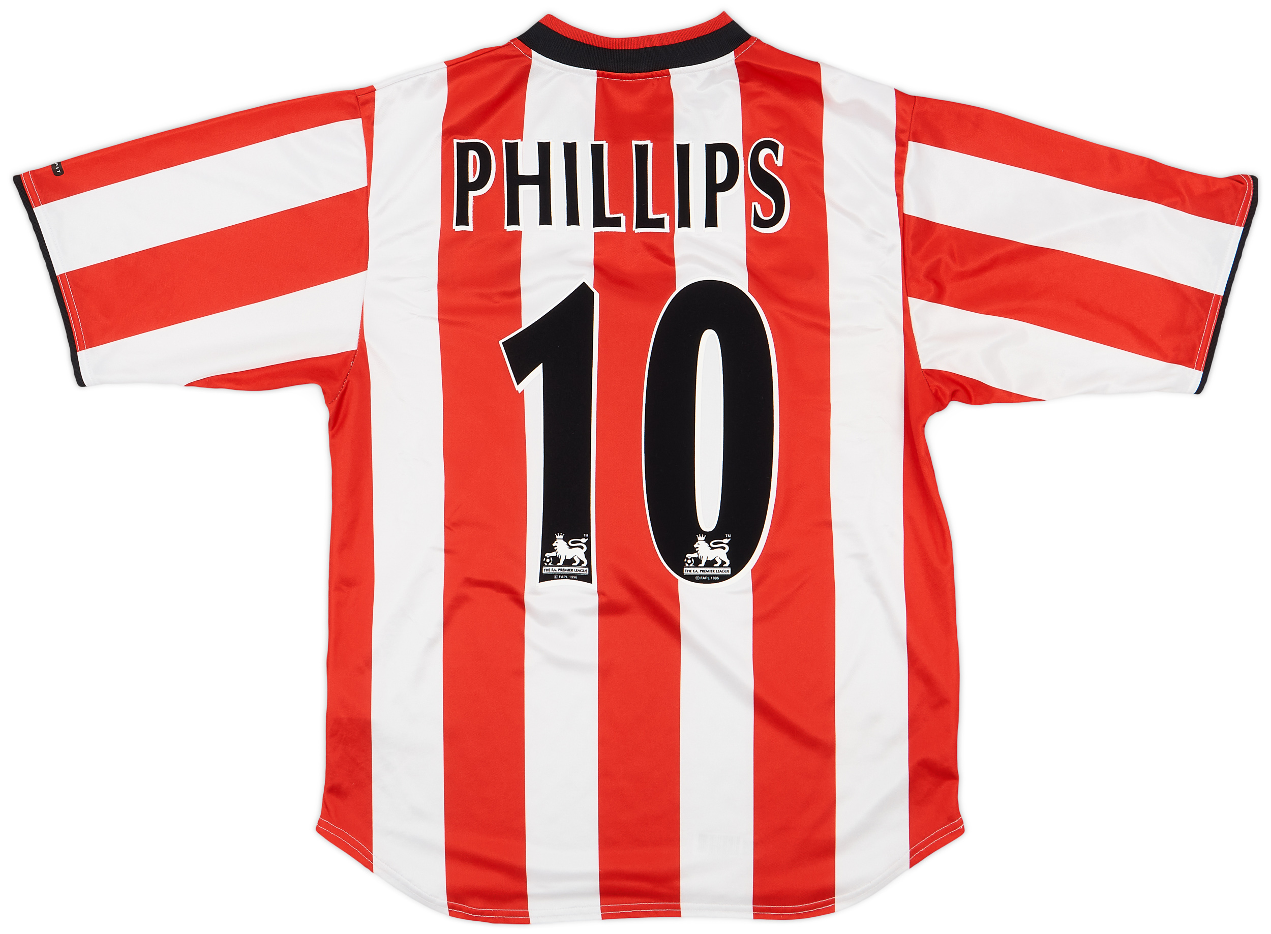 2000-02 Sunderland Home Shirt Phillips #10 - 6/10 - (S)