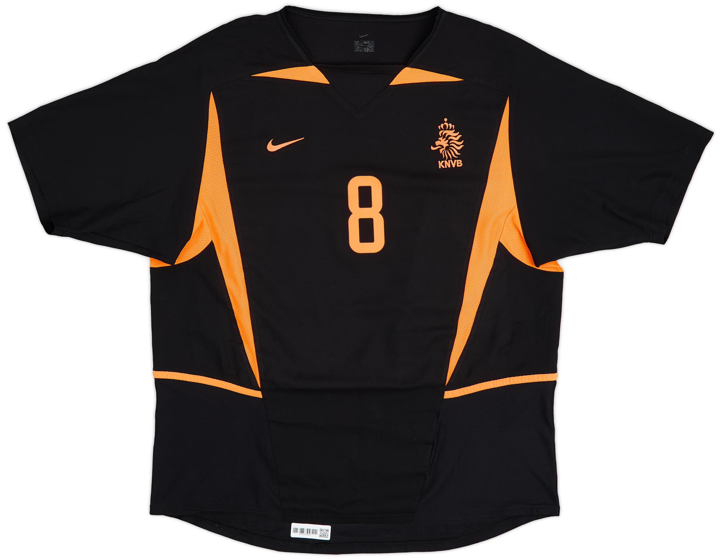2002-04 Netherlands Away Shirt Davids #8 - 9/10 - (L)