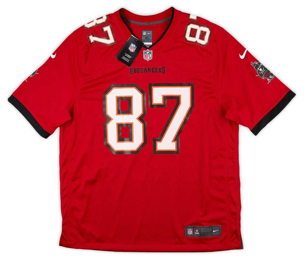 2020 21 Tampa Bay Buccaneers Gronkowski 87 Nike Game Jersey Home XL W Tags