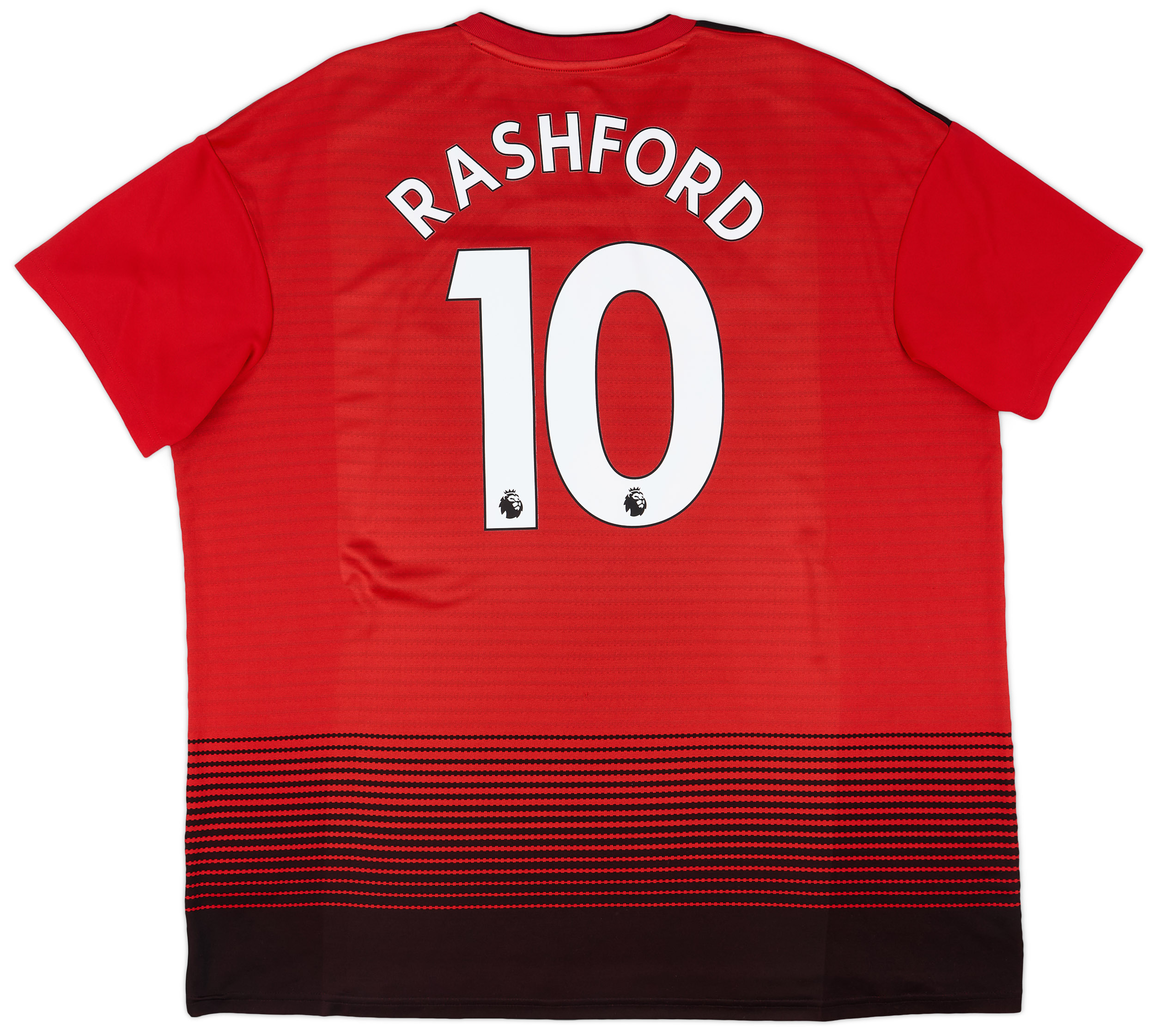 2018-19 Manchester United Home Shirt Rashford #10 - 7/10 - (XXL)