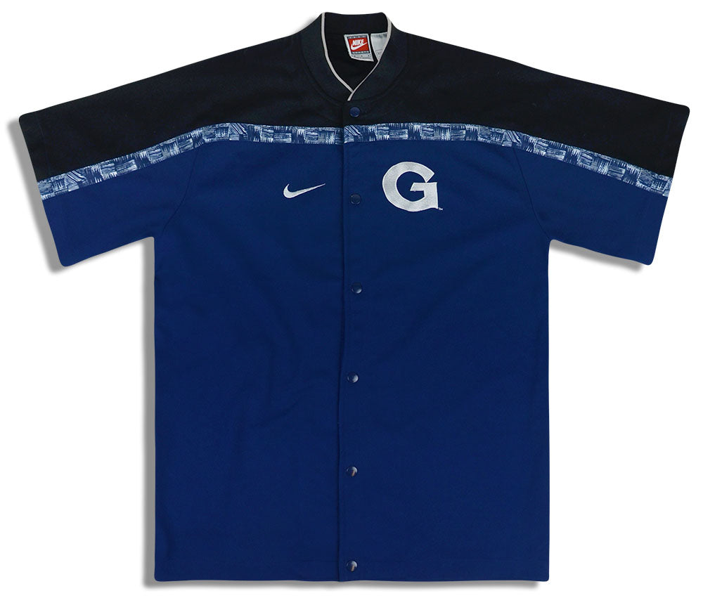 90's NIKE ETOWN HOYAS シューティングシャツ 1990s Georgetown Hoyas Nike Shooting Shirt M