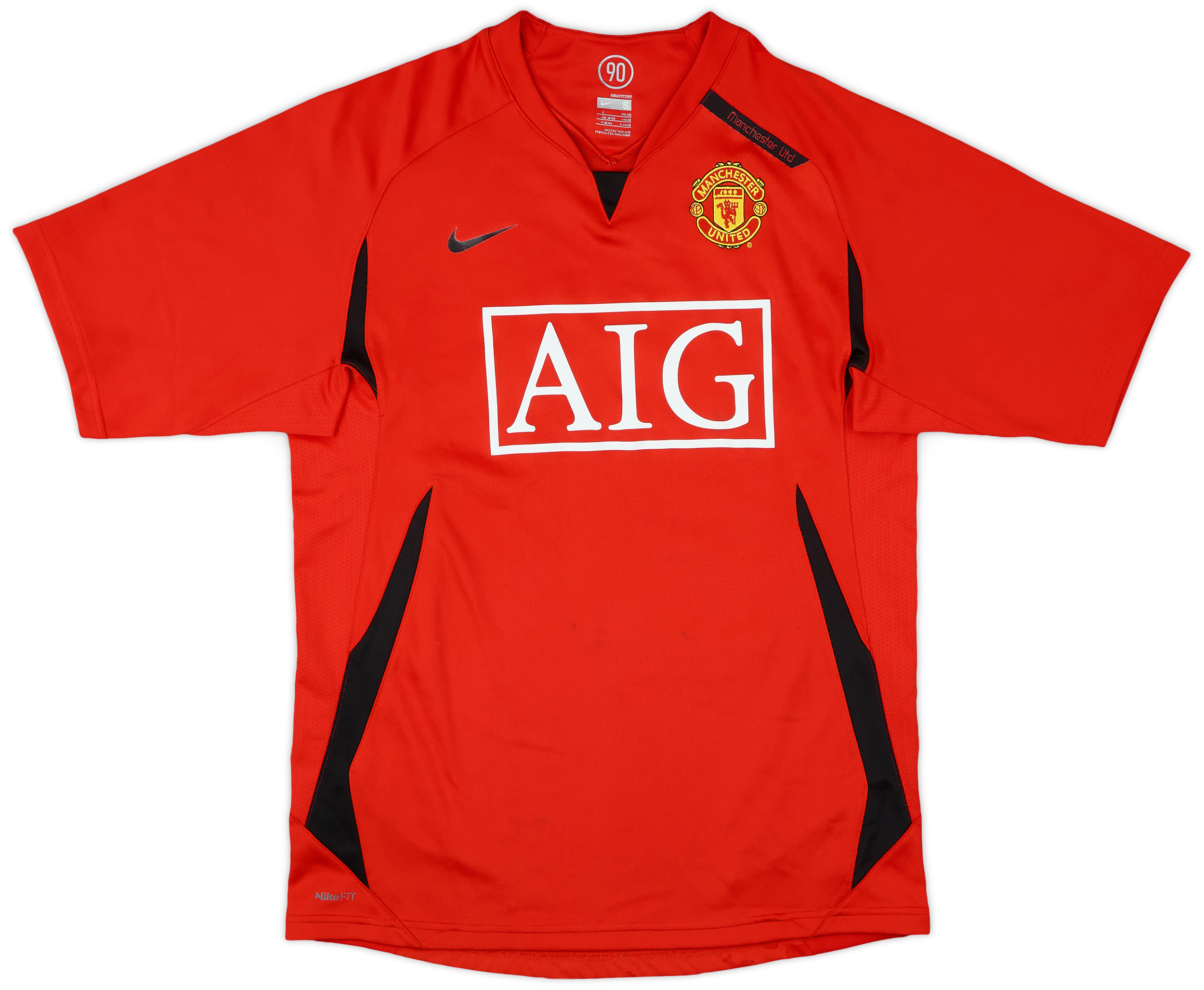 02's NIKE × MANCHESTER UNITED LS Game SH Manchester United 02-04 NIKE Home Football T Shirt Men's