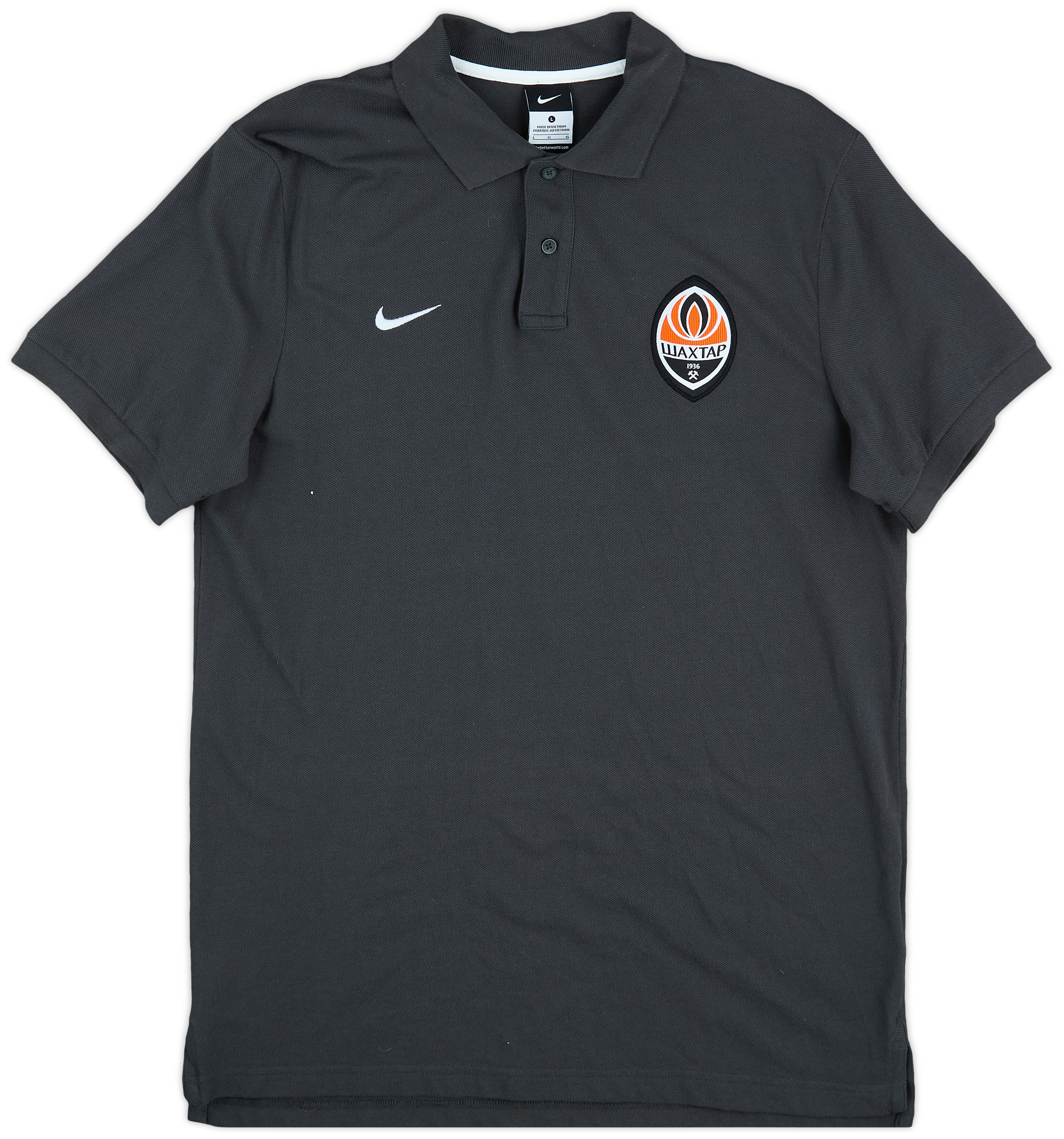 2013-14 Shakhtar Donetsk Nike Polo Shirt - 9/10 - (L)