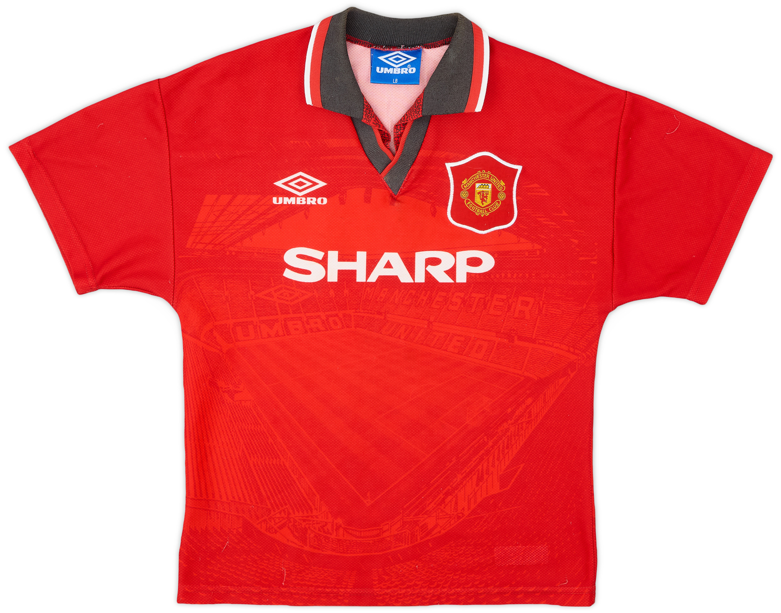 1994-96 Manchester United Home Shirt Kanchelskis #14 - 5/10