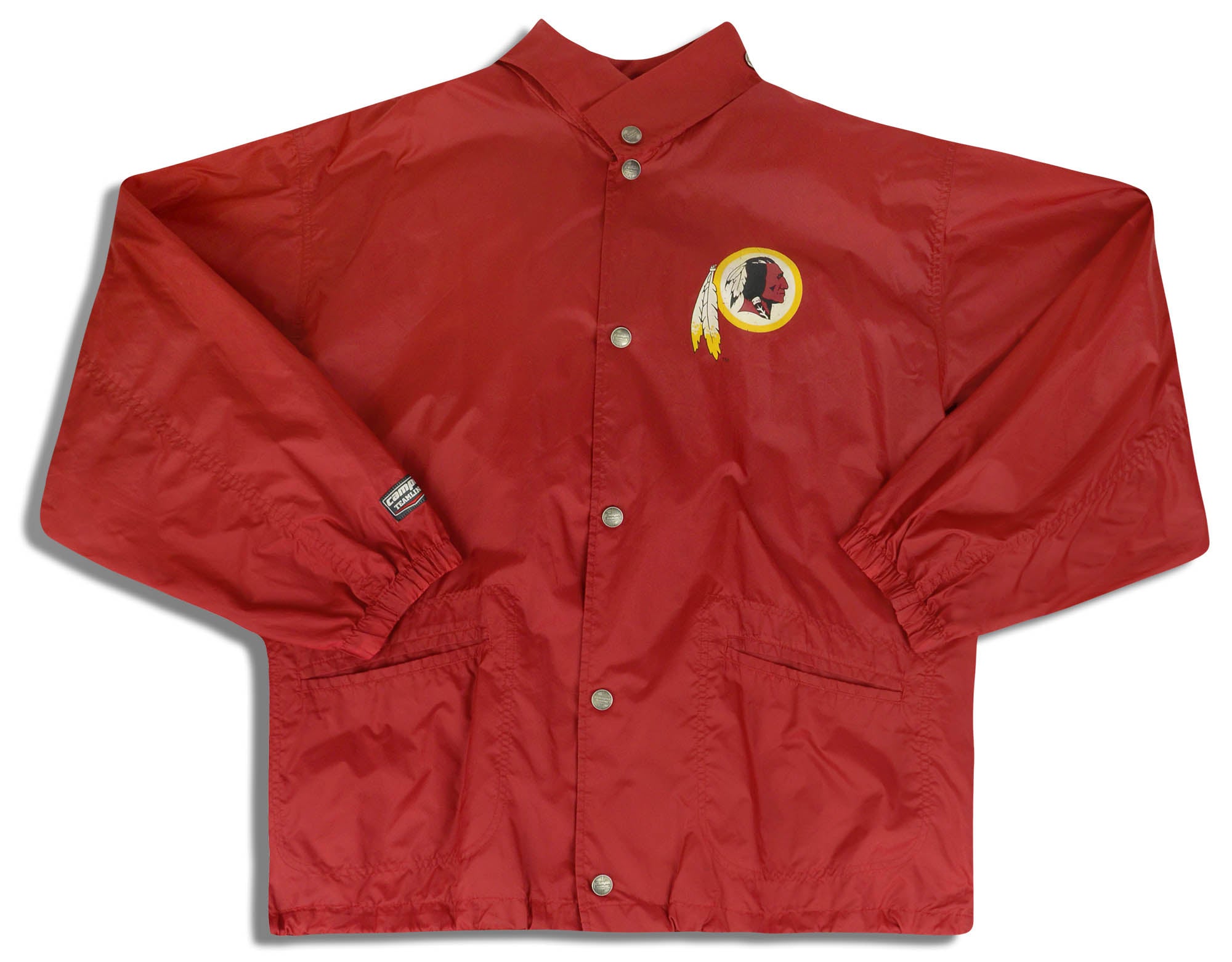 1990s Washington Redskins Campri Teamline Rain Jacket L
