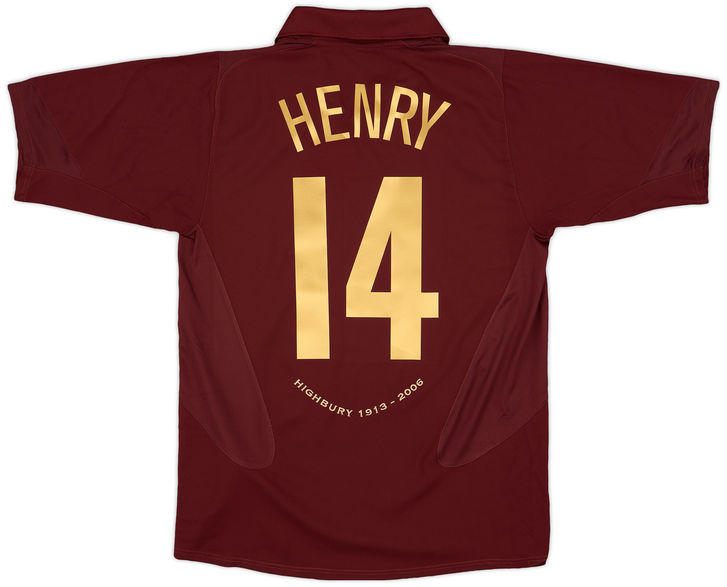 2005-06 Arsenal Home Shirt Henry #14 - 9/10 - (M)