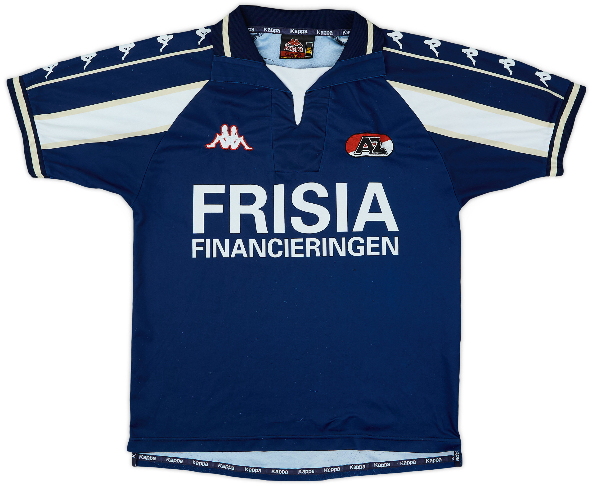 Kappa AZ Alkmaar シャツ 6 SILVA 1998-99 AZ Alkmaar Away Shirt - 7/10 - (M)