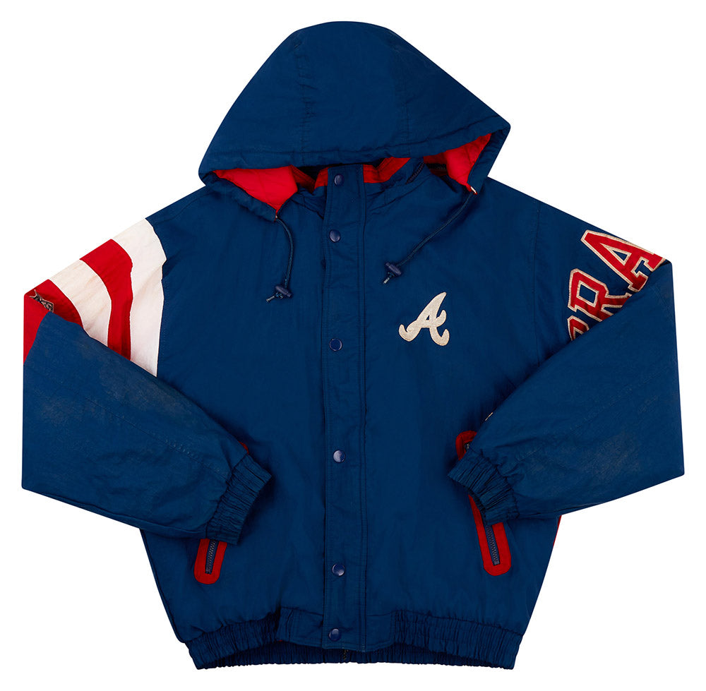 1990s Atlanta Braves Starter Rain Coat L