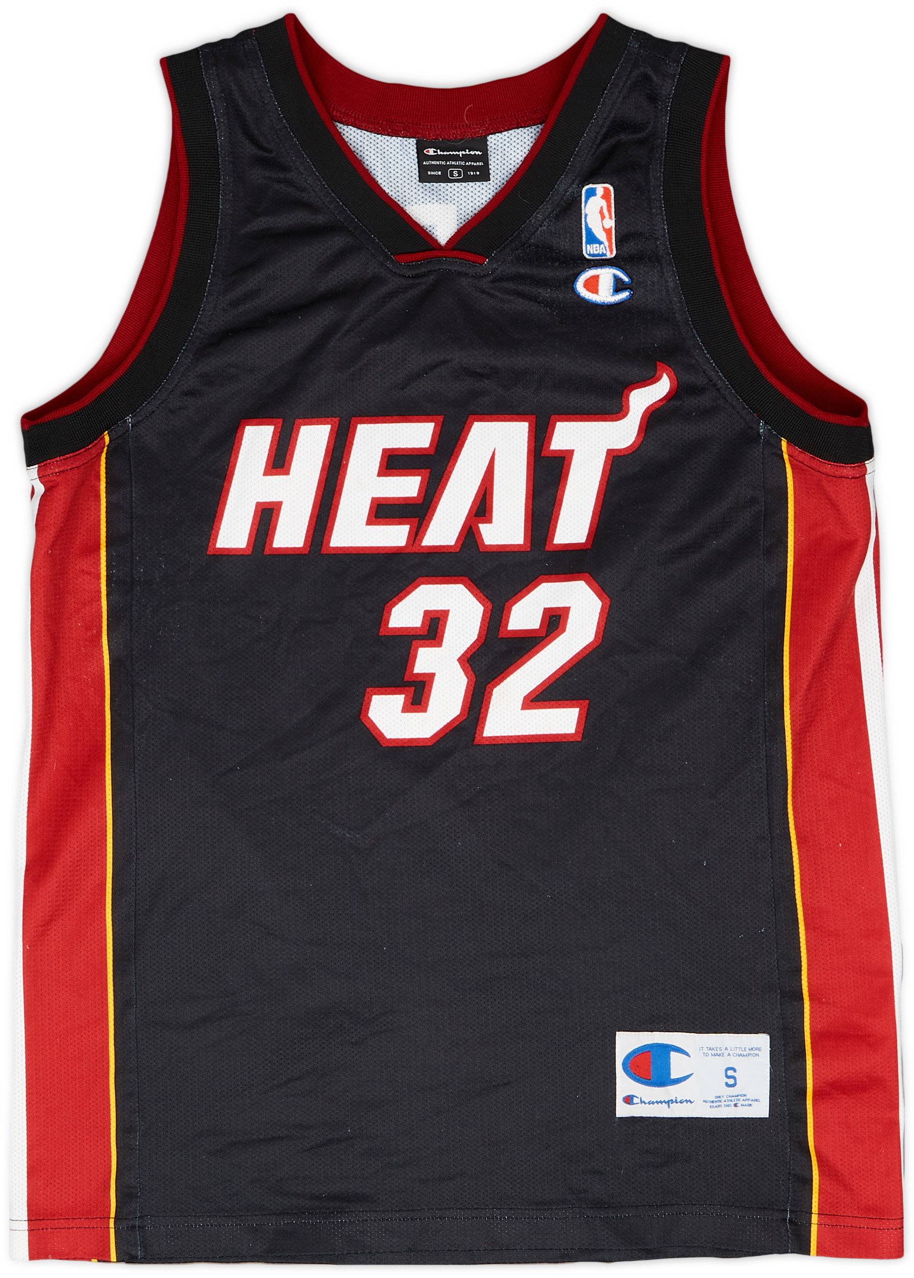 ウェア NBA MIAMI HEAT #32 O'NEAL Miami Heat Champion NBA Jersey #32 Shaquille O'Neal