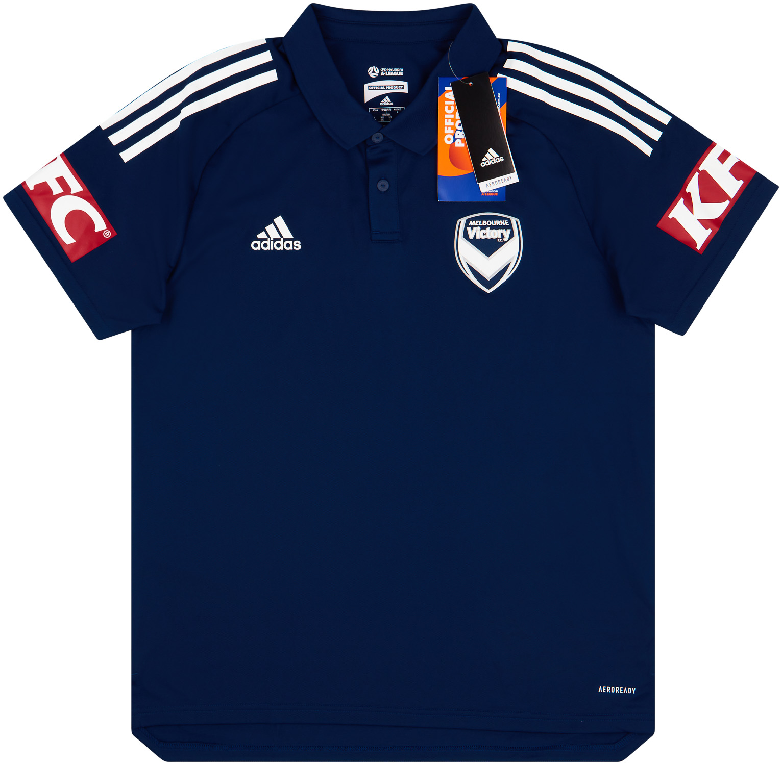 2019-20 Melbourne Victory adidas Polo T-Shirt