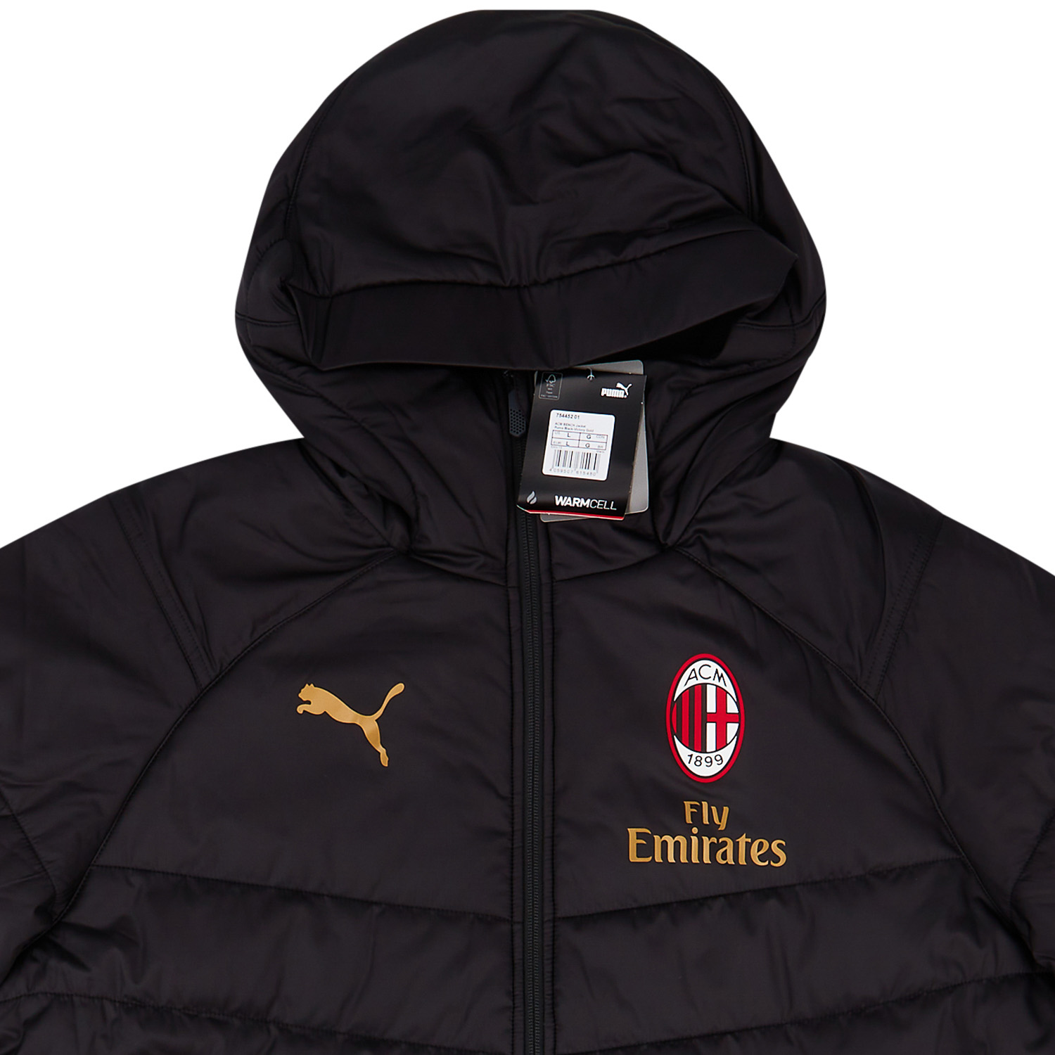 Ac milan bench best sale jacket