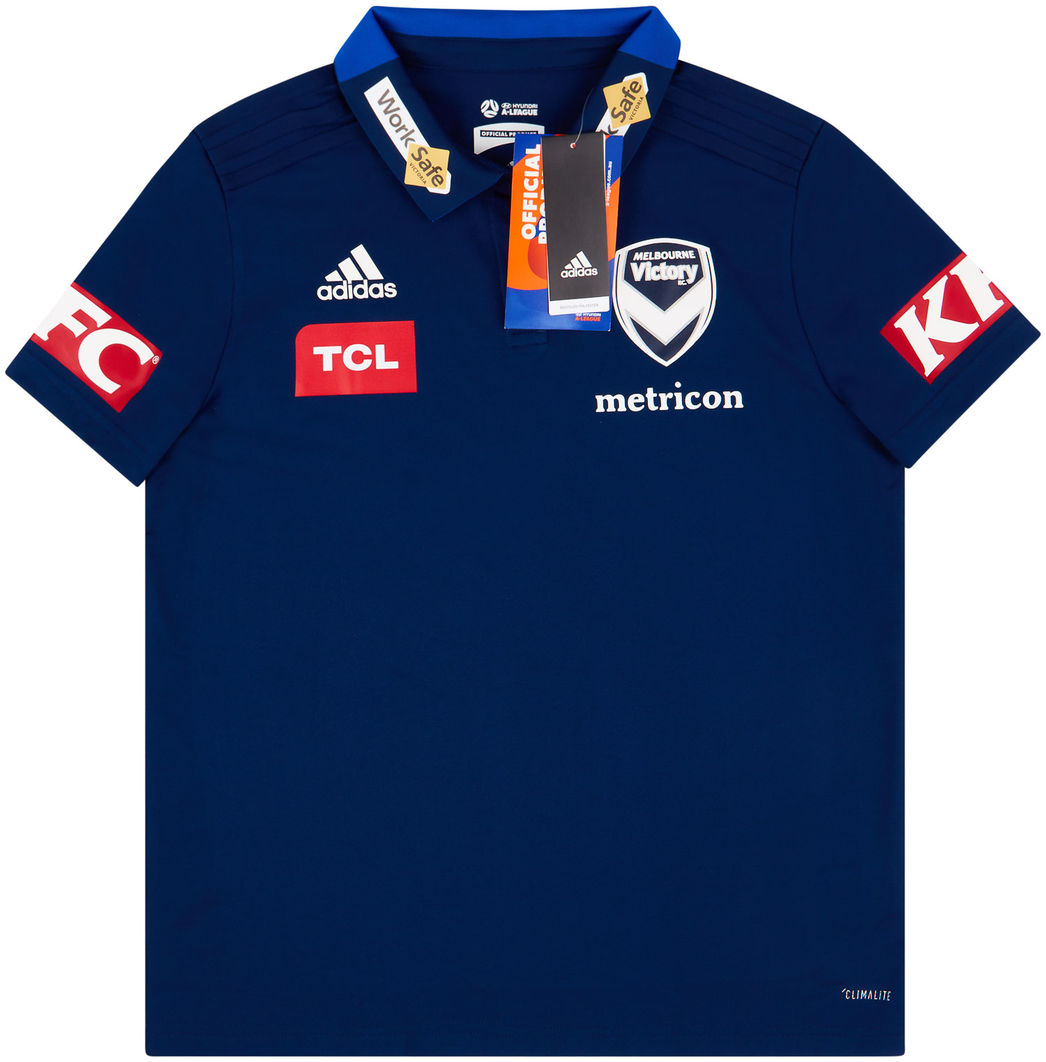 2018-19 Melbourne Victory adidas Polo T-Shirt Womens