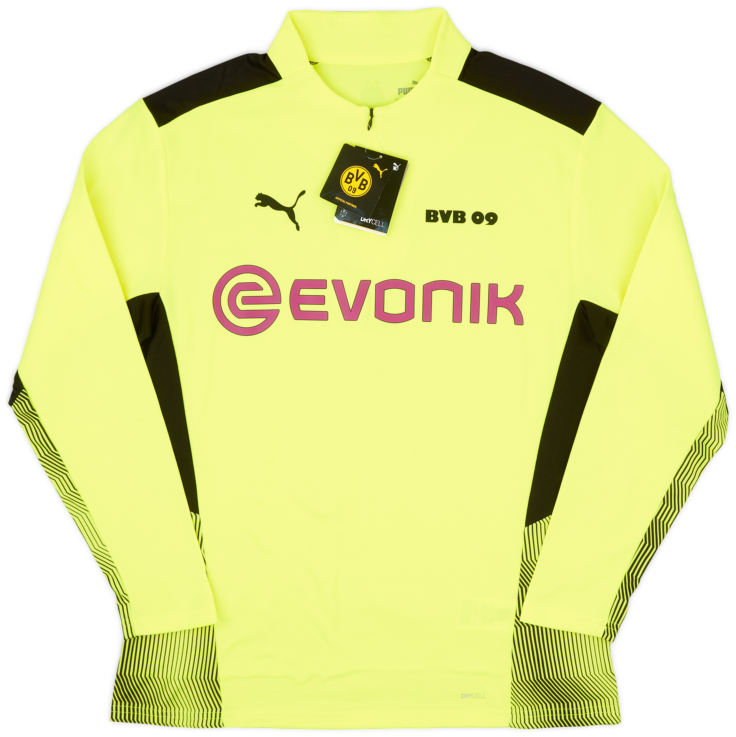 BORUSSIA DORTMUND PRE MATCH TRAINING RAIN JACKET PUMA sz M