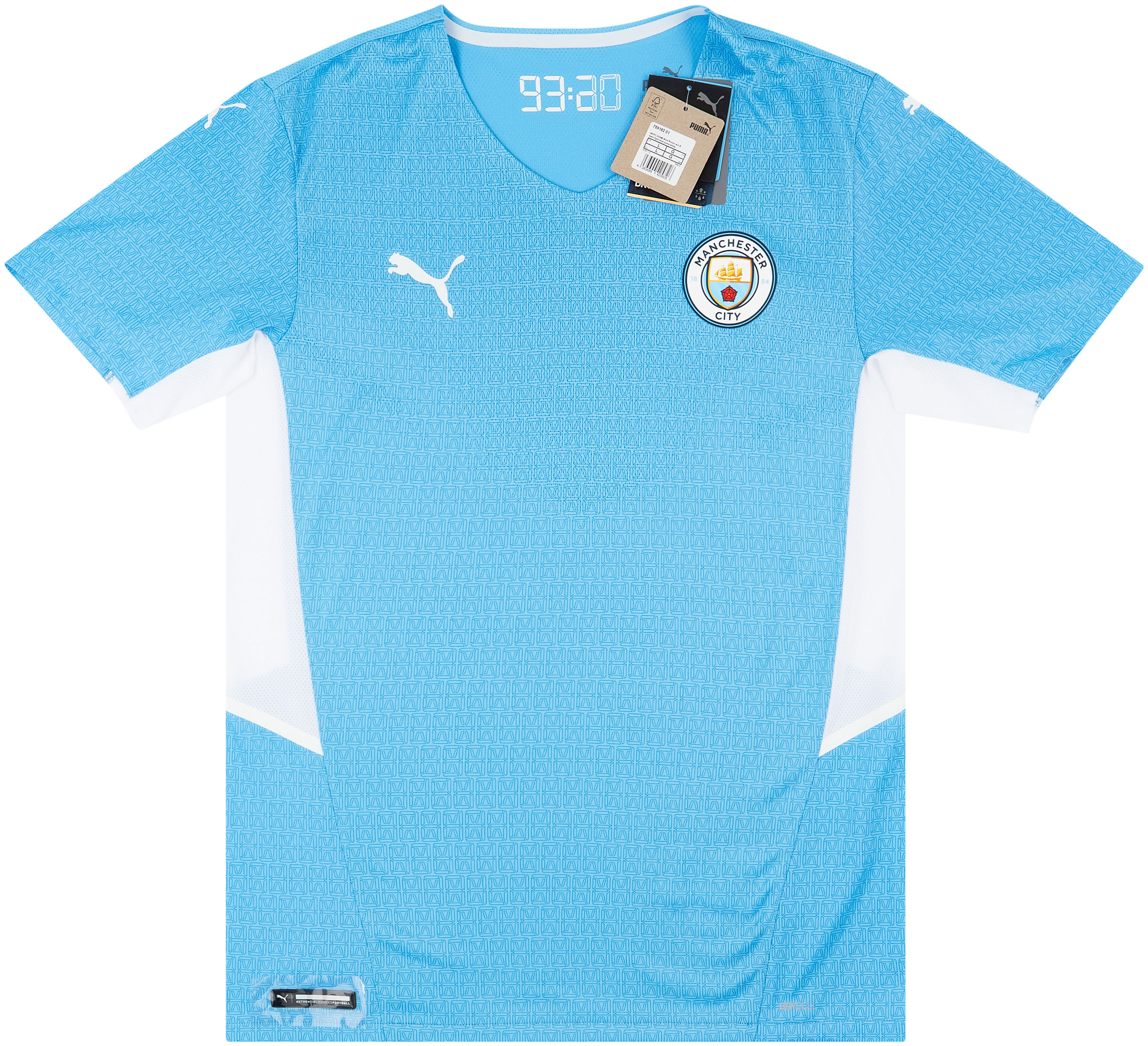 202122 Manchester City Player Issue Home Shirt