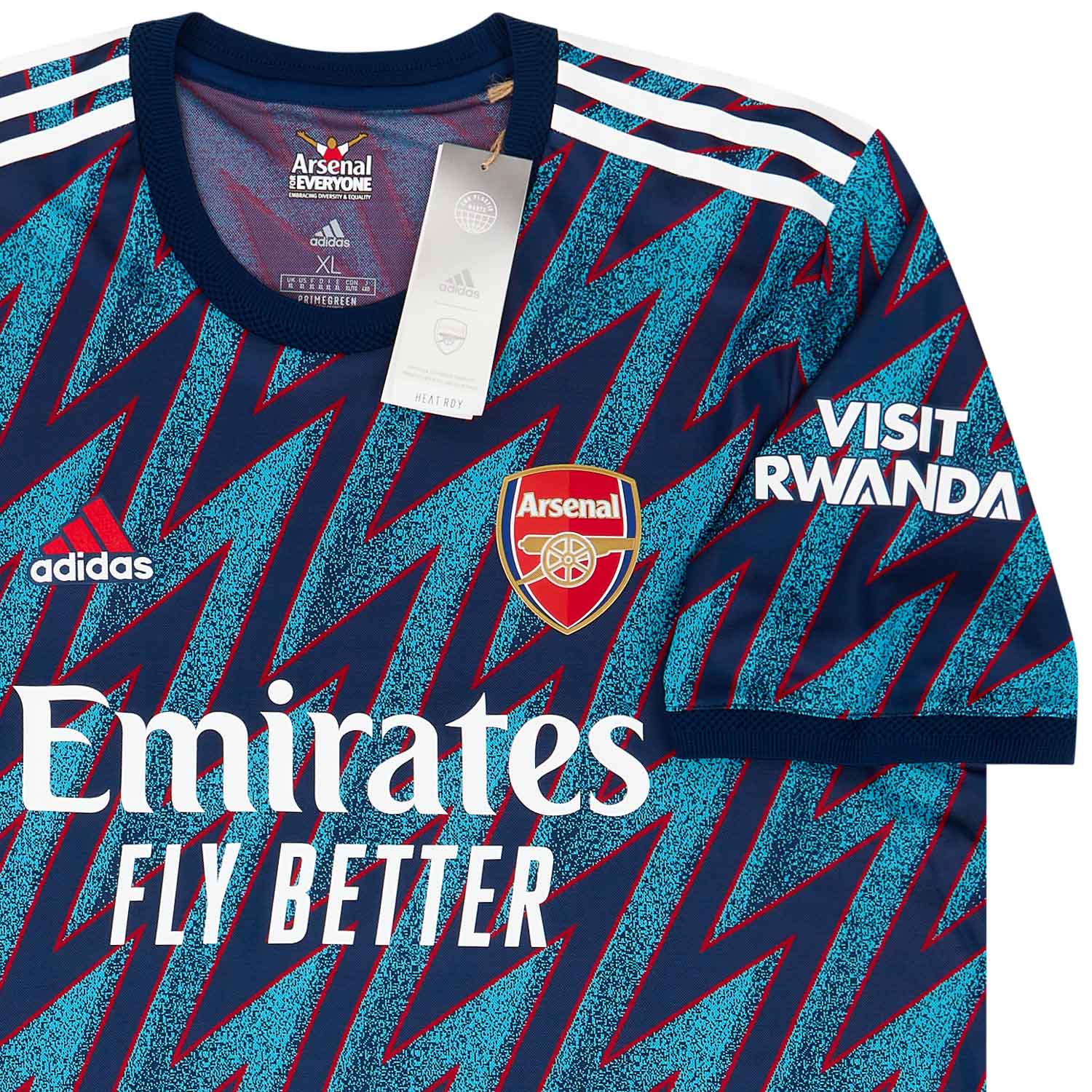 arsenal third shirt 21 22
