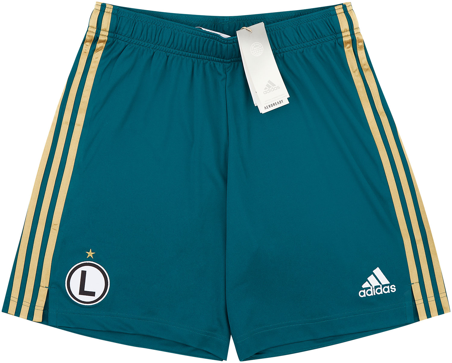 2021-22 Legia Warsaw Home Shorts (S)