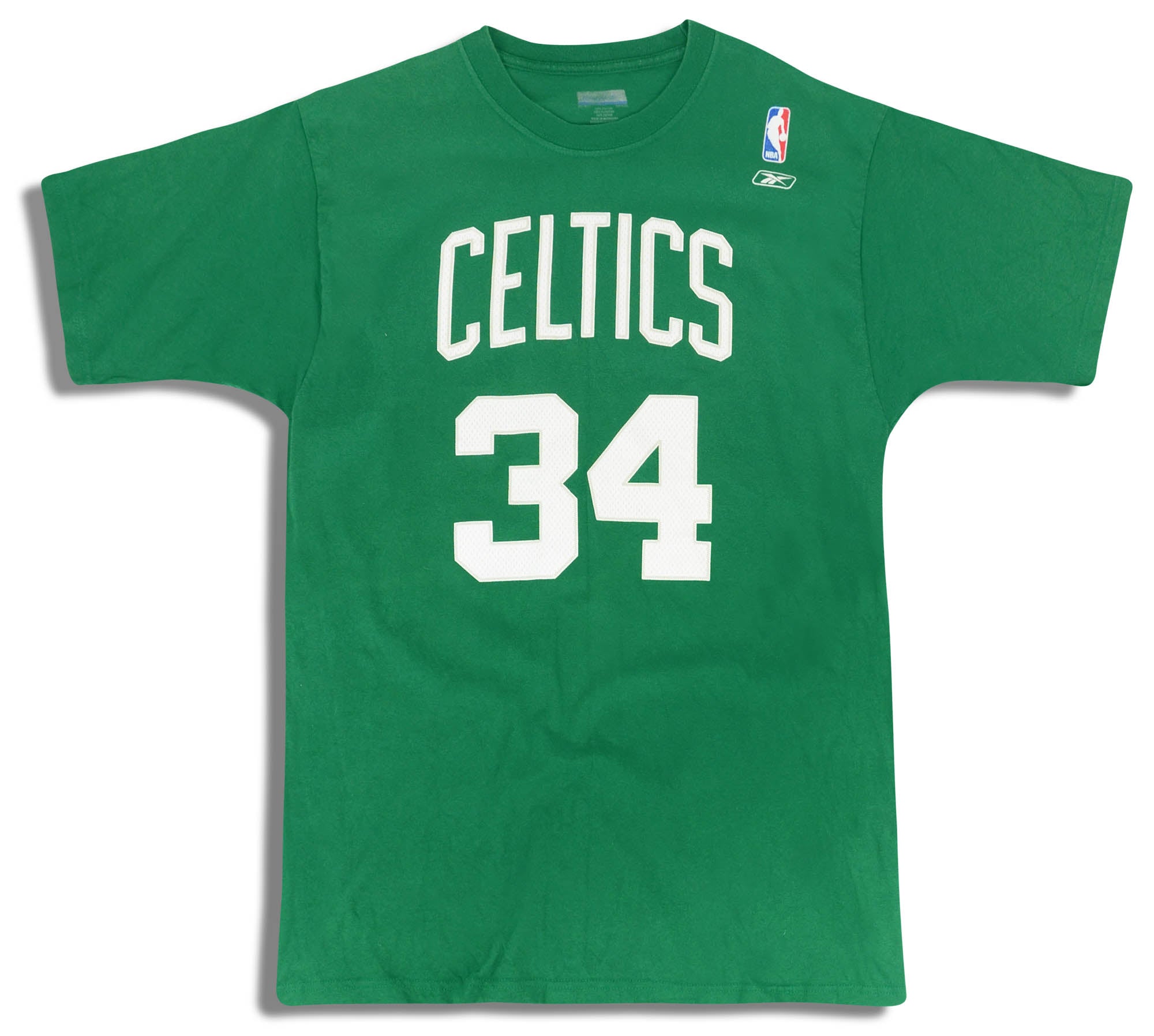 2002-06 Boston Celtics Pierce #34 Reebok Tee M