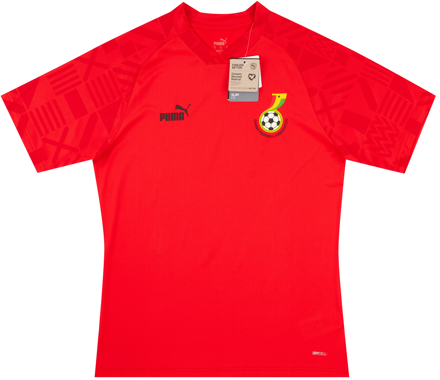 2022-23 Ghana Puma Pre-Match Training Shirt